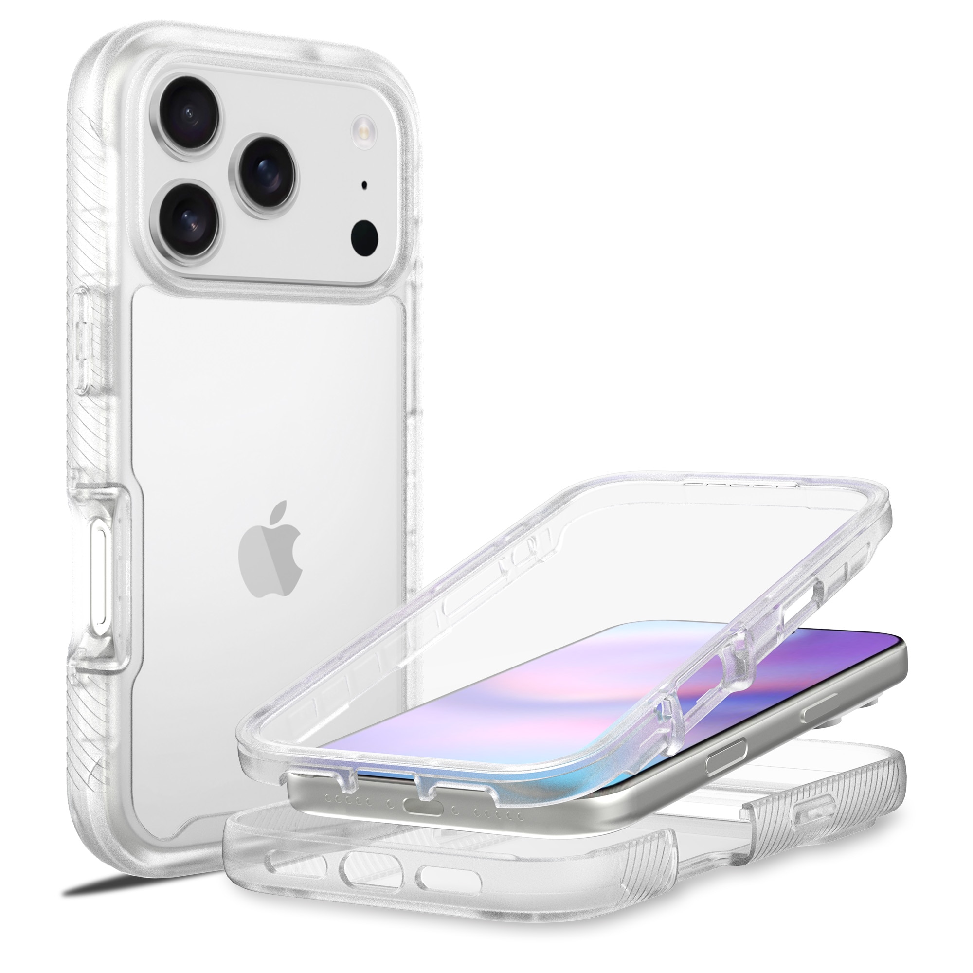 Full Protection Case iPhone 17 Pro Kirkas