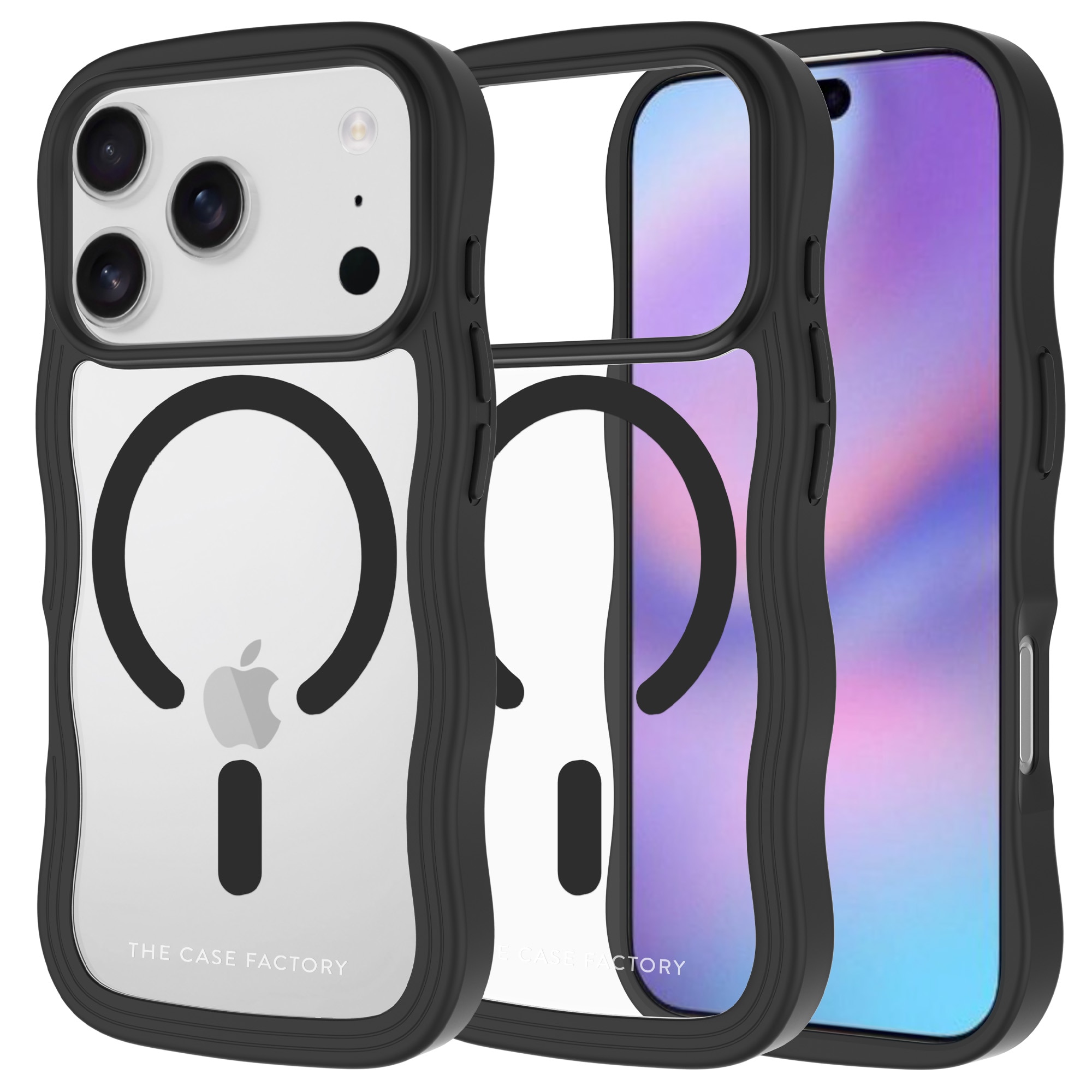 The Wave Mag Case iPhone 17 Pro Max Musta