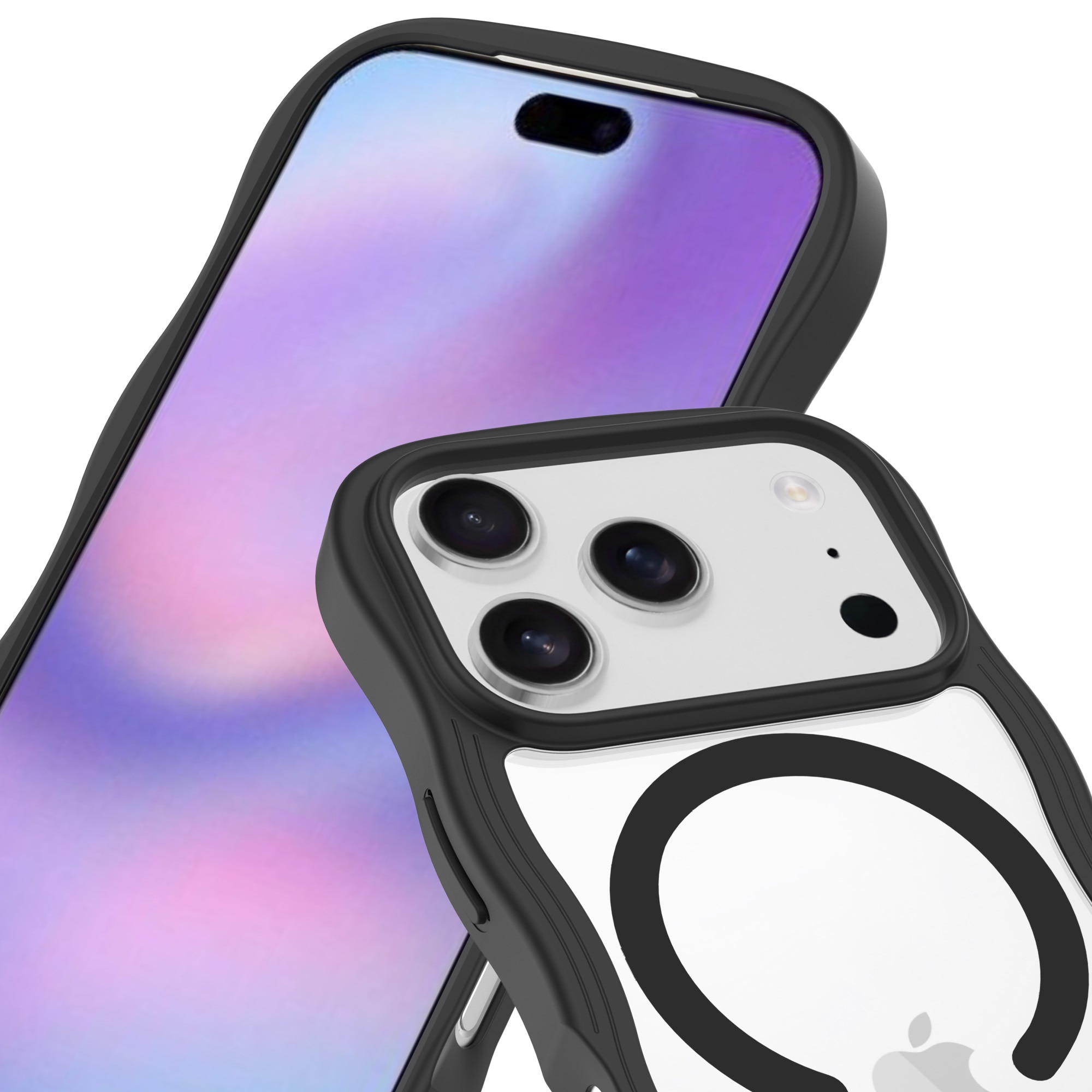 The Wave Mag Case iPhone 17 Pro Max Musta