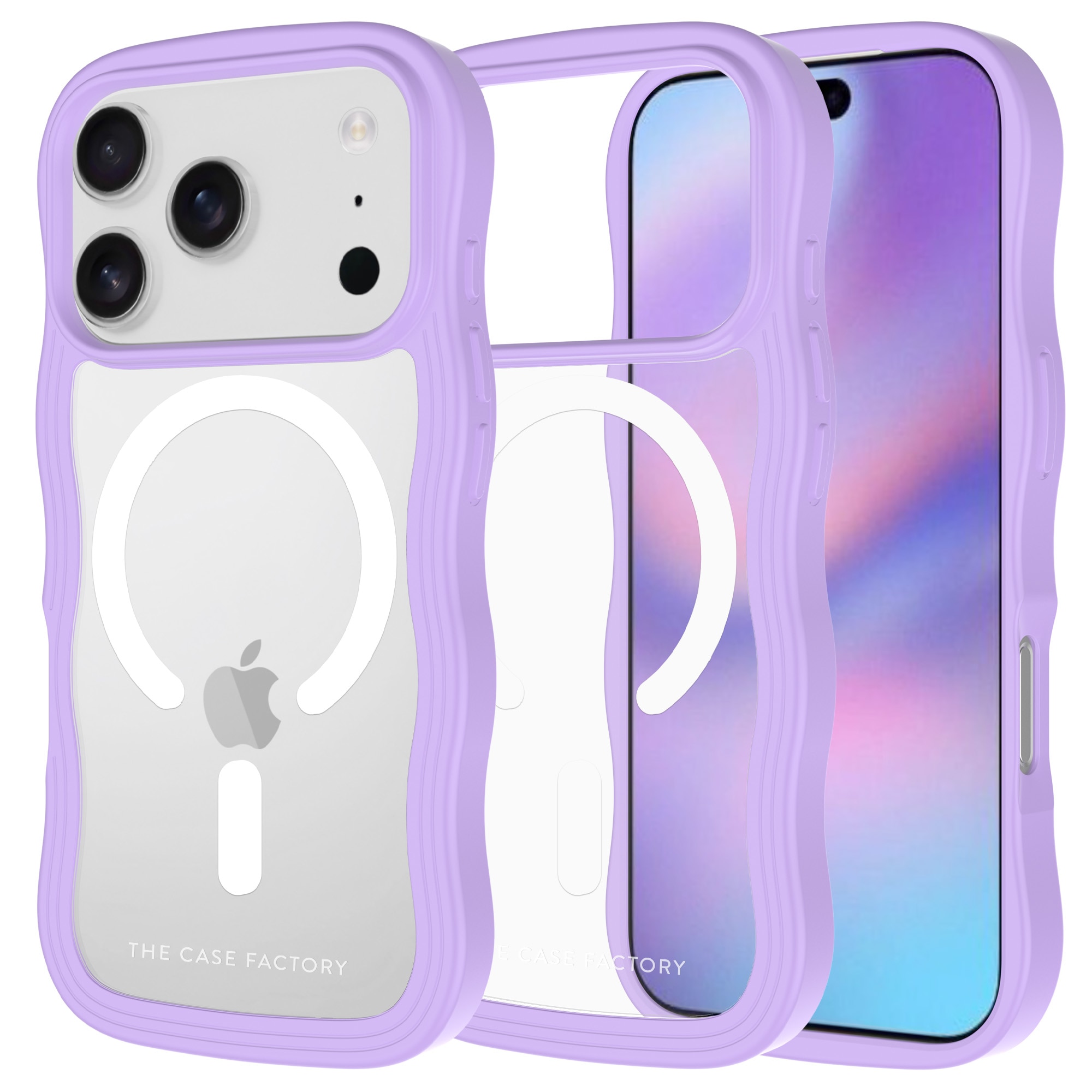 The Wave Mag Case iPhone 17 Pro Liila
