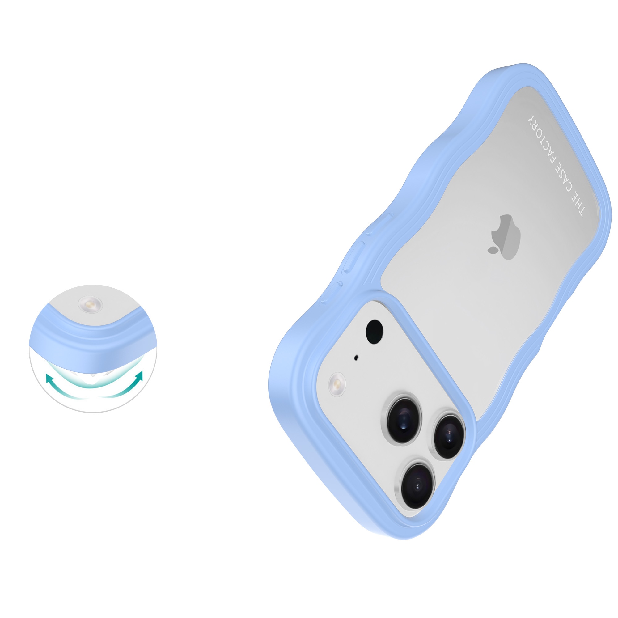 The Wave Case iPhone 17 Pro Sininen
