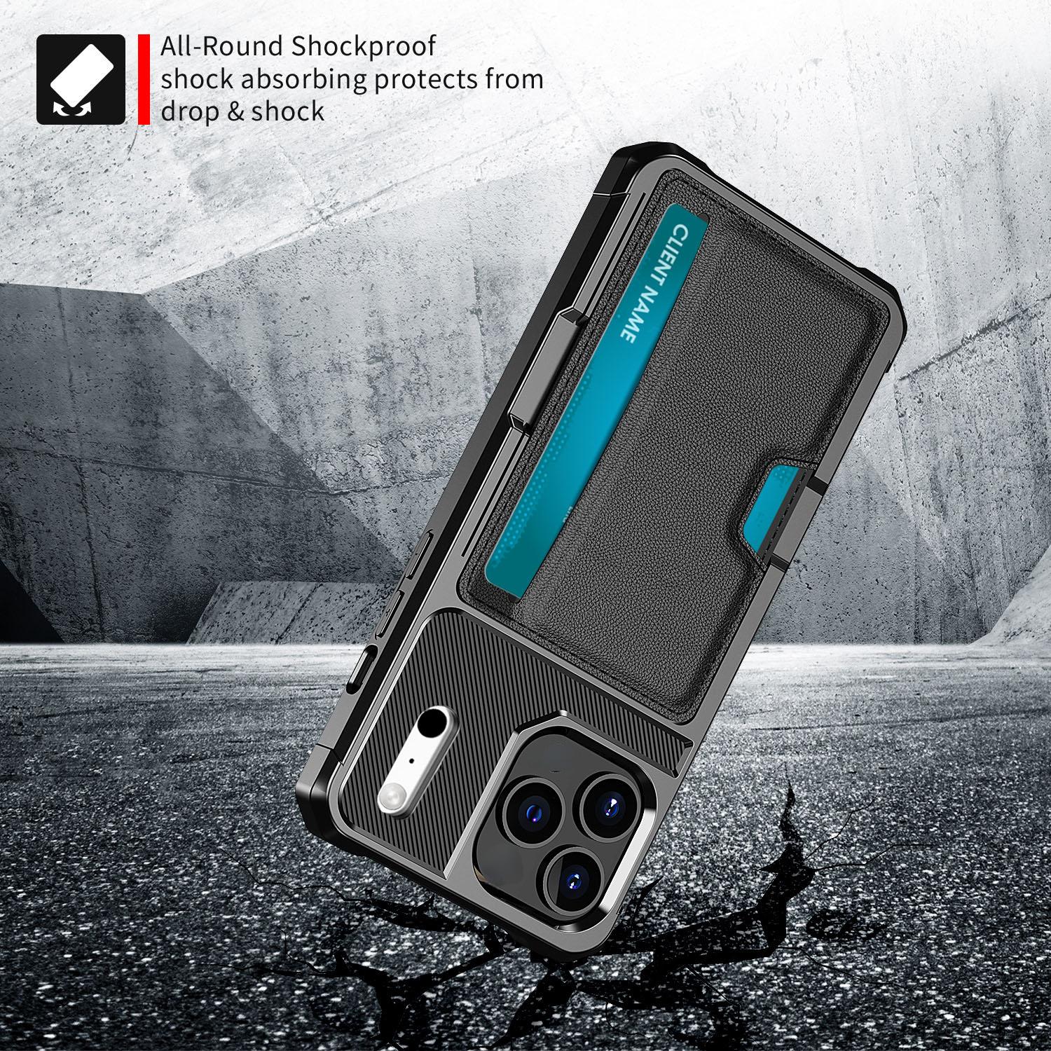 Tough Card Case iPhone 17 Pro Max  musta