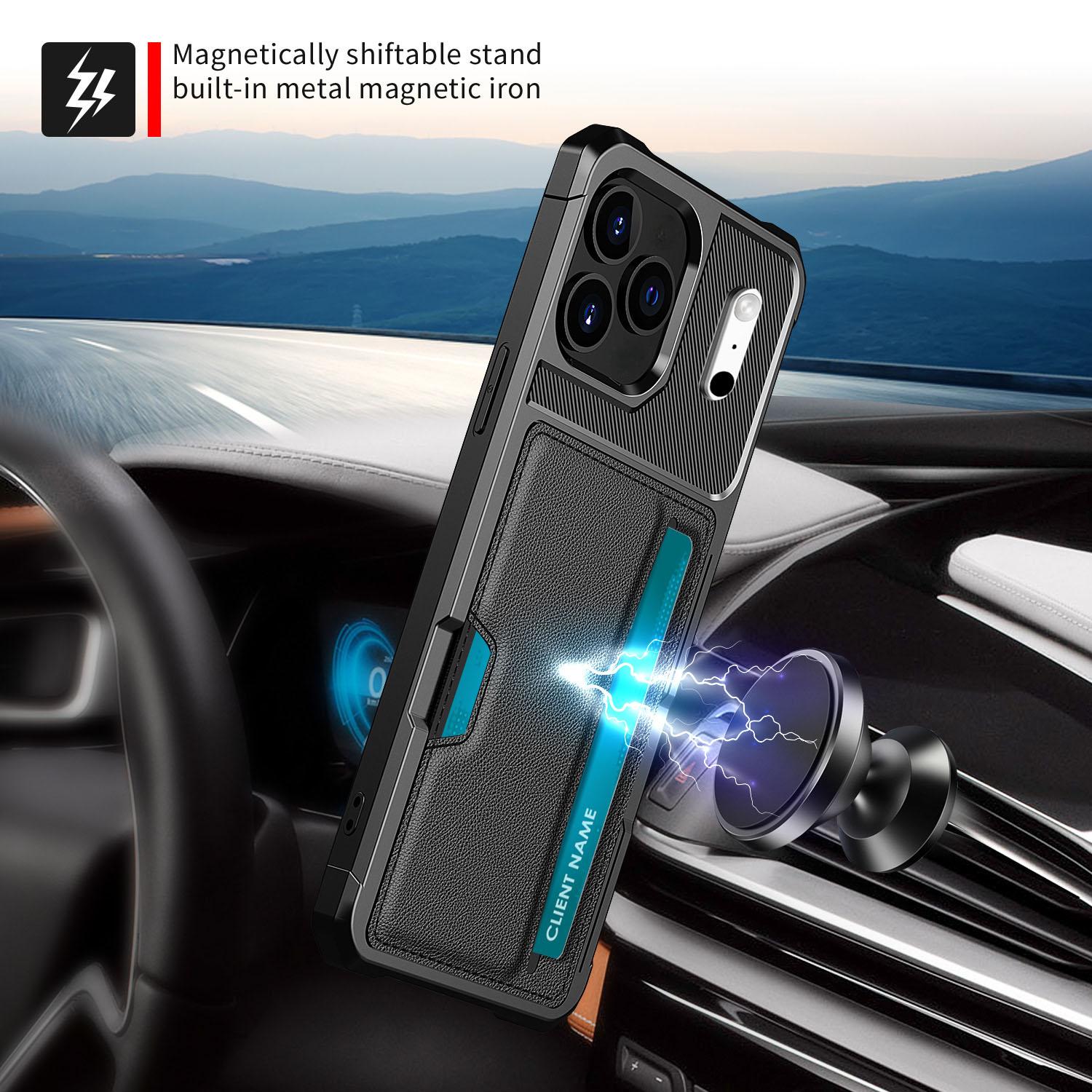 Tough Card Case iPhone 17 Pro Max  musta