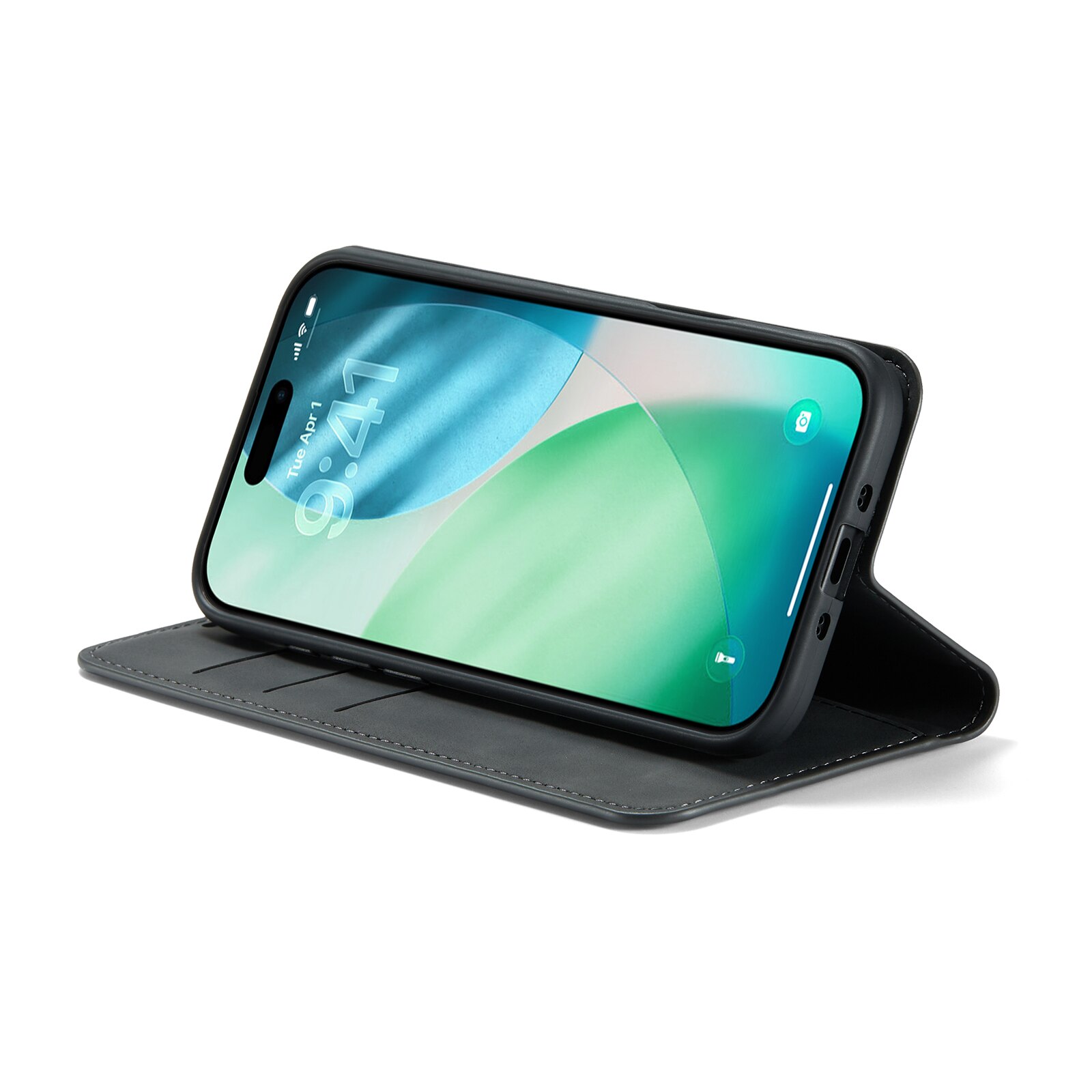 iPhone Air Slim Mobilfodral Musta