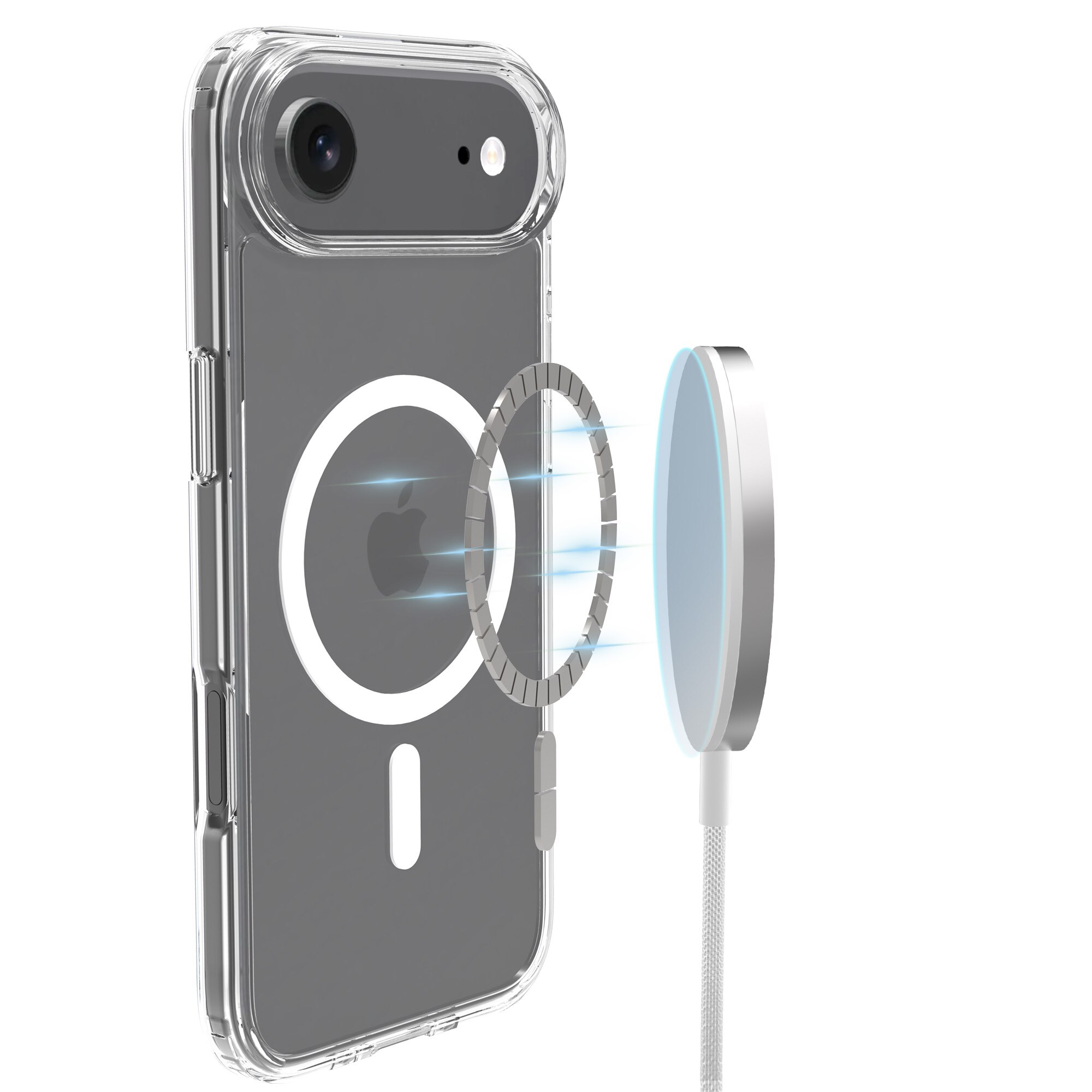 Hybridikuori MagSafe iPhone 17 Air Kirkas