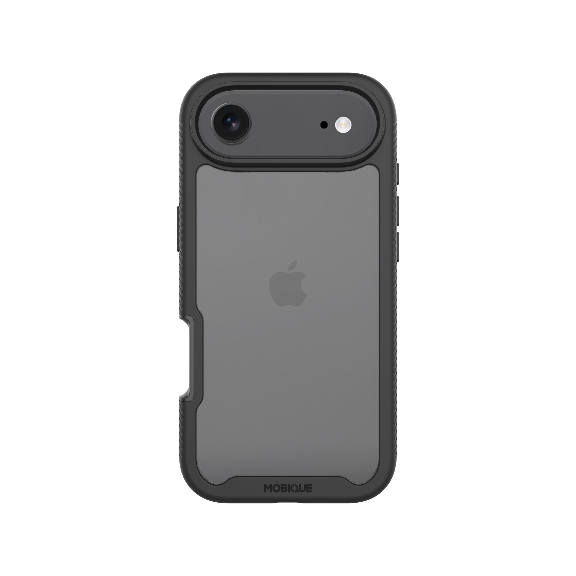 Full Protection Case iPhone 17 Air Musta/läpinäkyvä