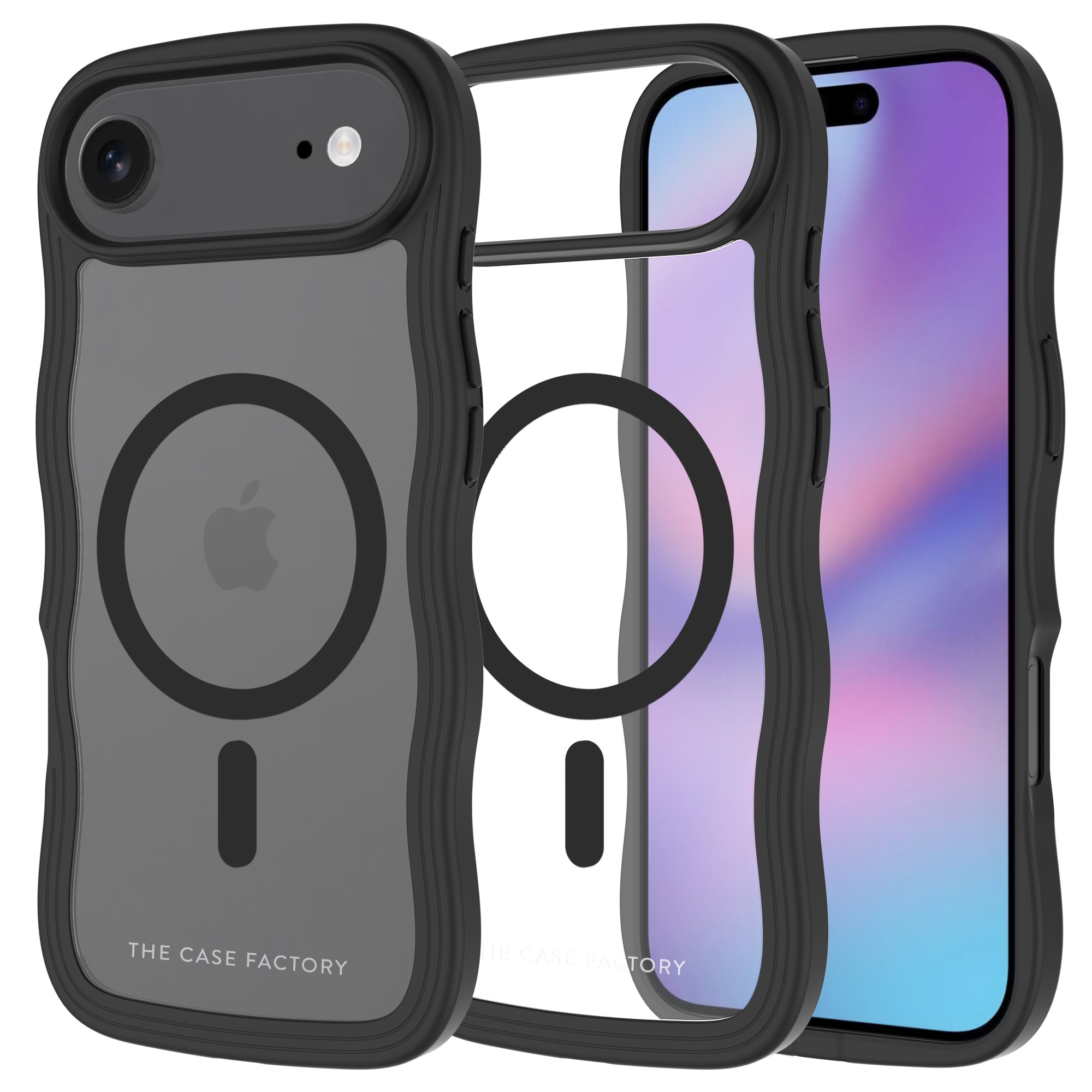 The Wave Mag Case iPhone Air Musta