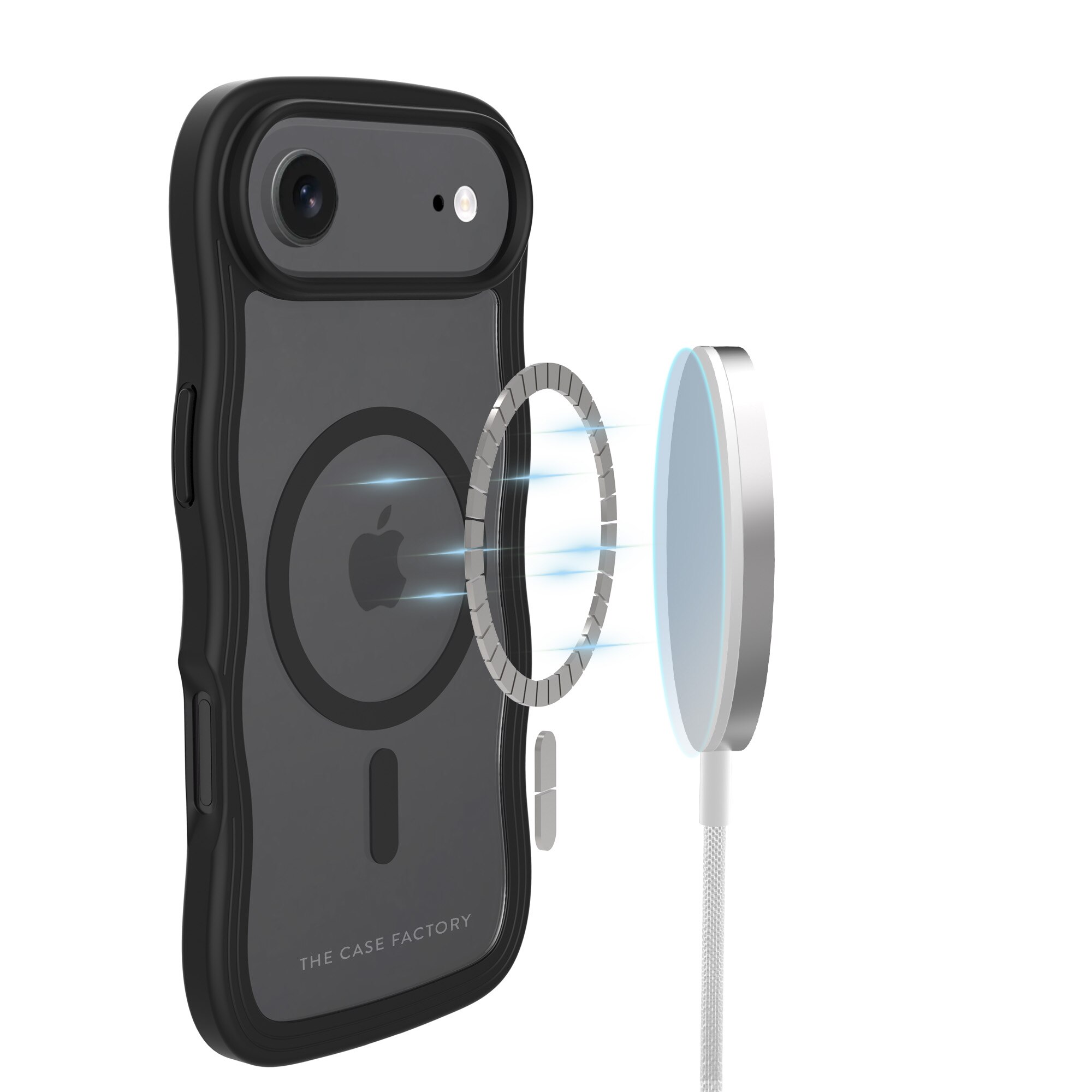 The Wave Mag Case iPhone Air Musta
