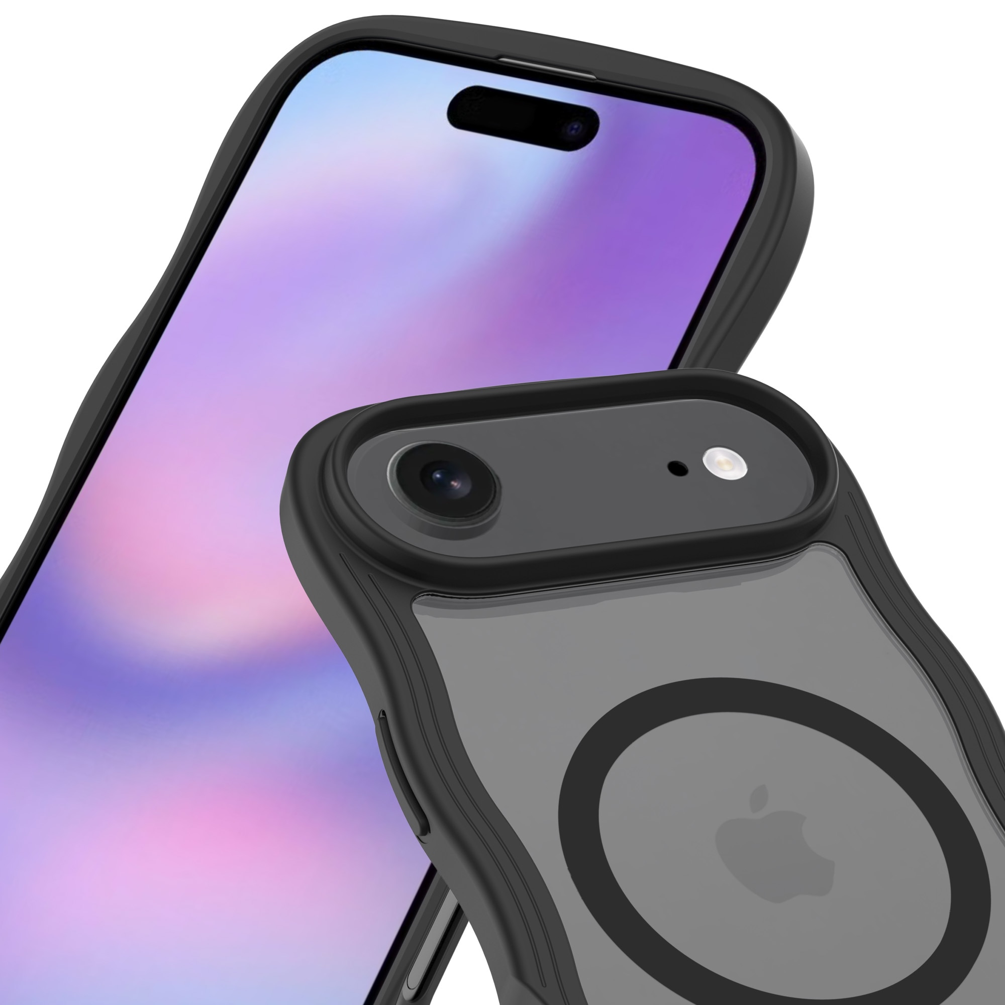 The Wave Mag Case iPhone Air Musta