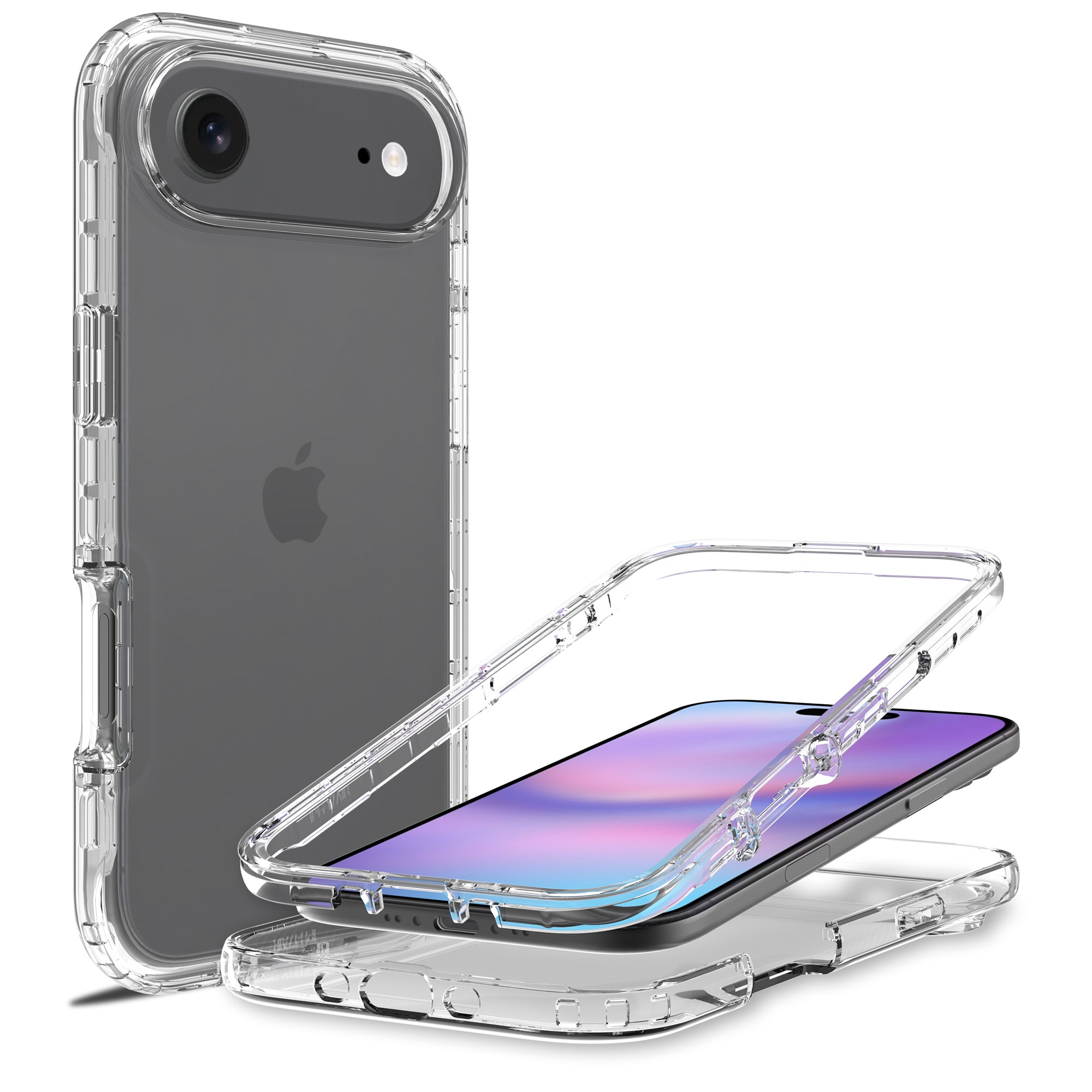 Full Cover Kuori iPhone 17 Air Kirkas