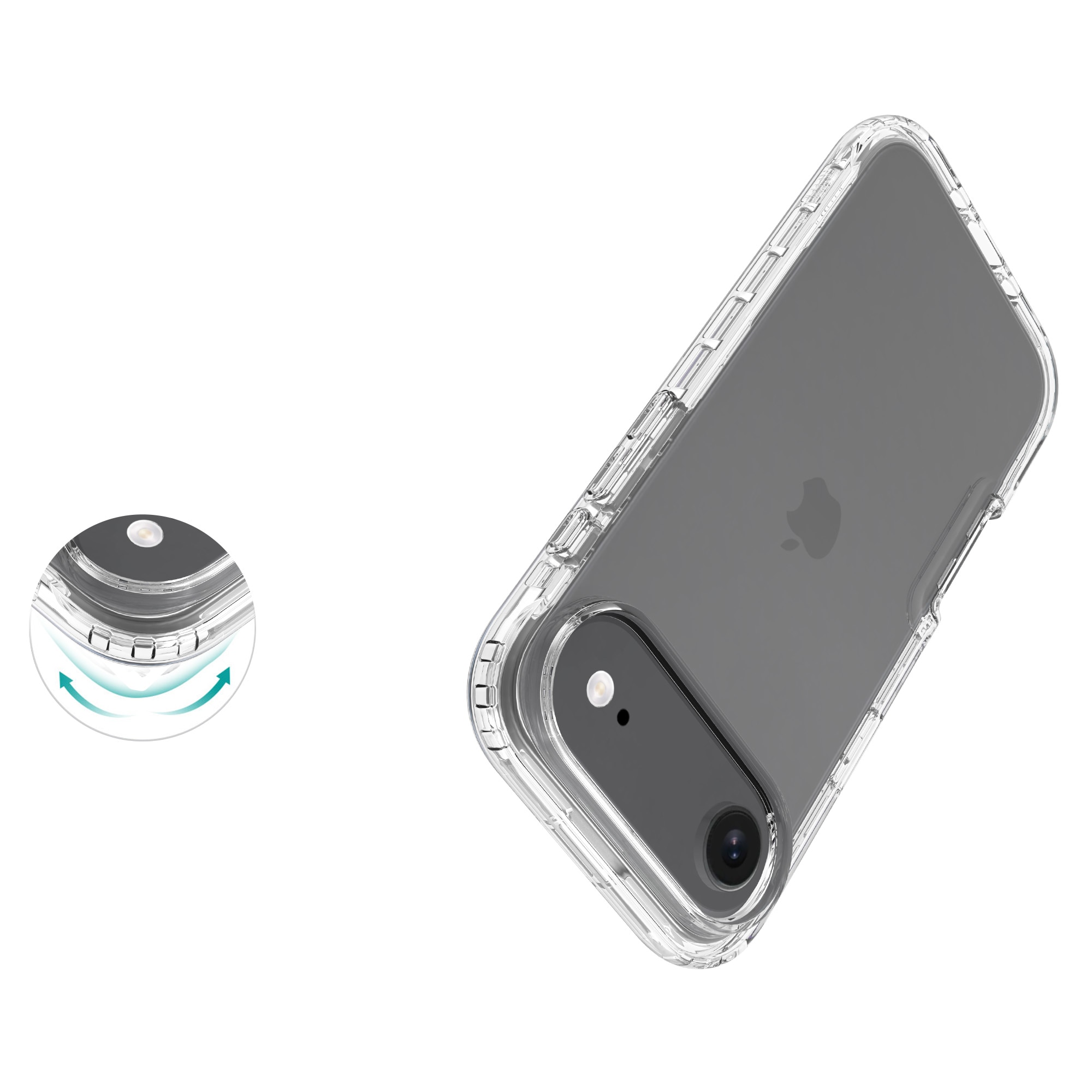 Full Cover Kuori iPhone 17 Air Kirkas