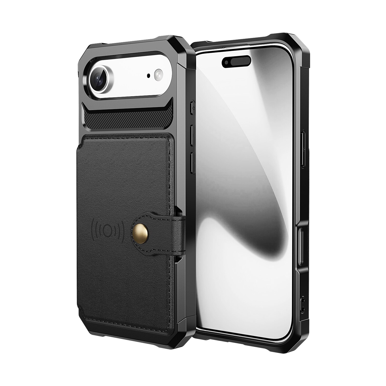 Tough Multi-slot Case iPhone Air Musta