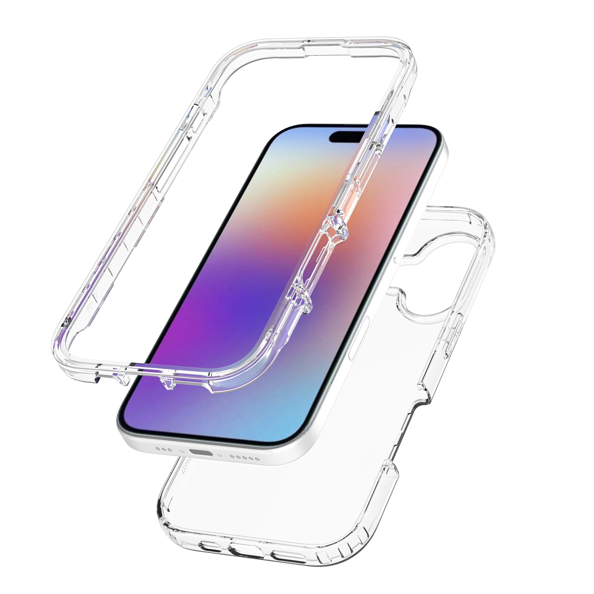 Full Cover Kuori iPhone 17 Kirkas