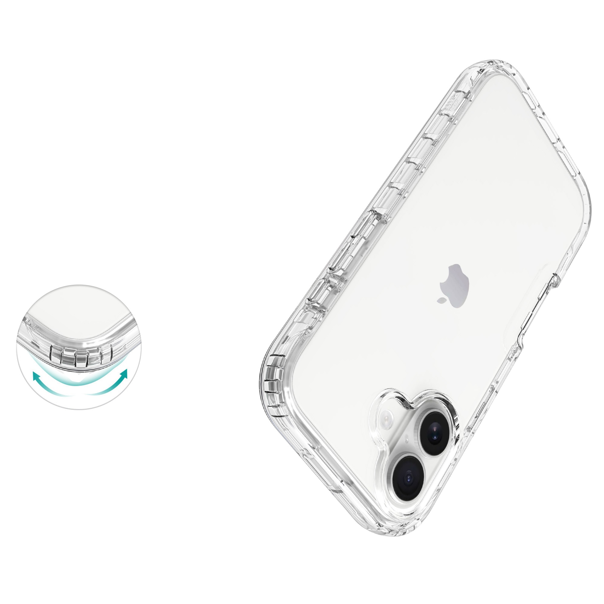 Full Cover Kuori iPhone 17 Kirkas