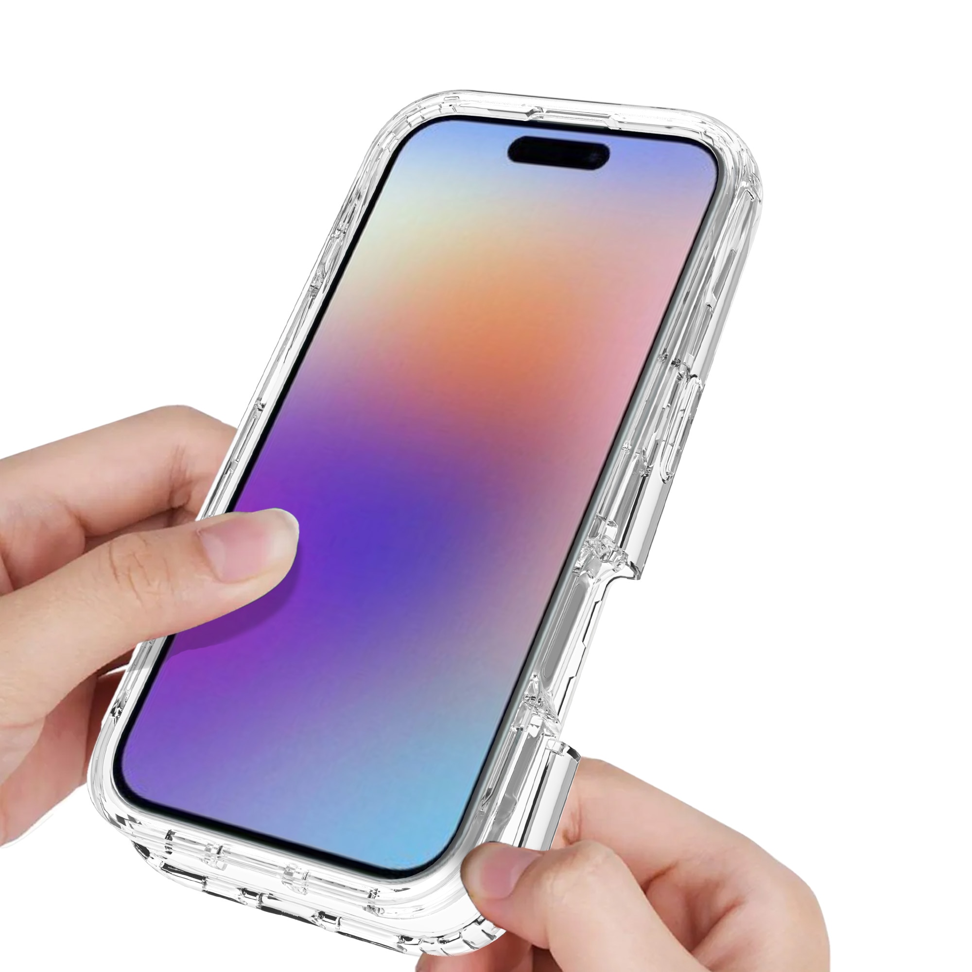 Full Cover Kuori iPhone 17 Kirkas
