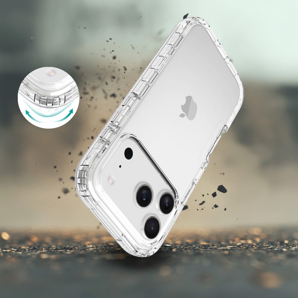 Full Cover Kuori iPhone 17 Pro Max Kirkas