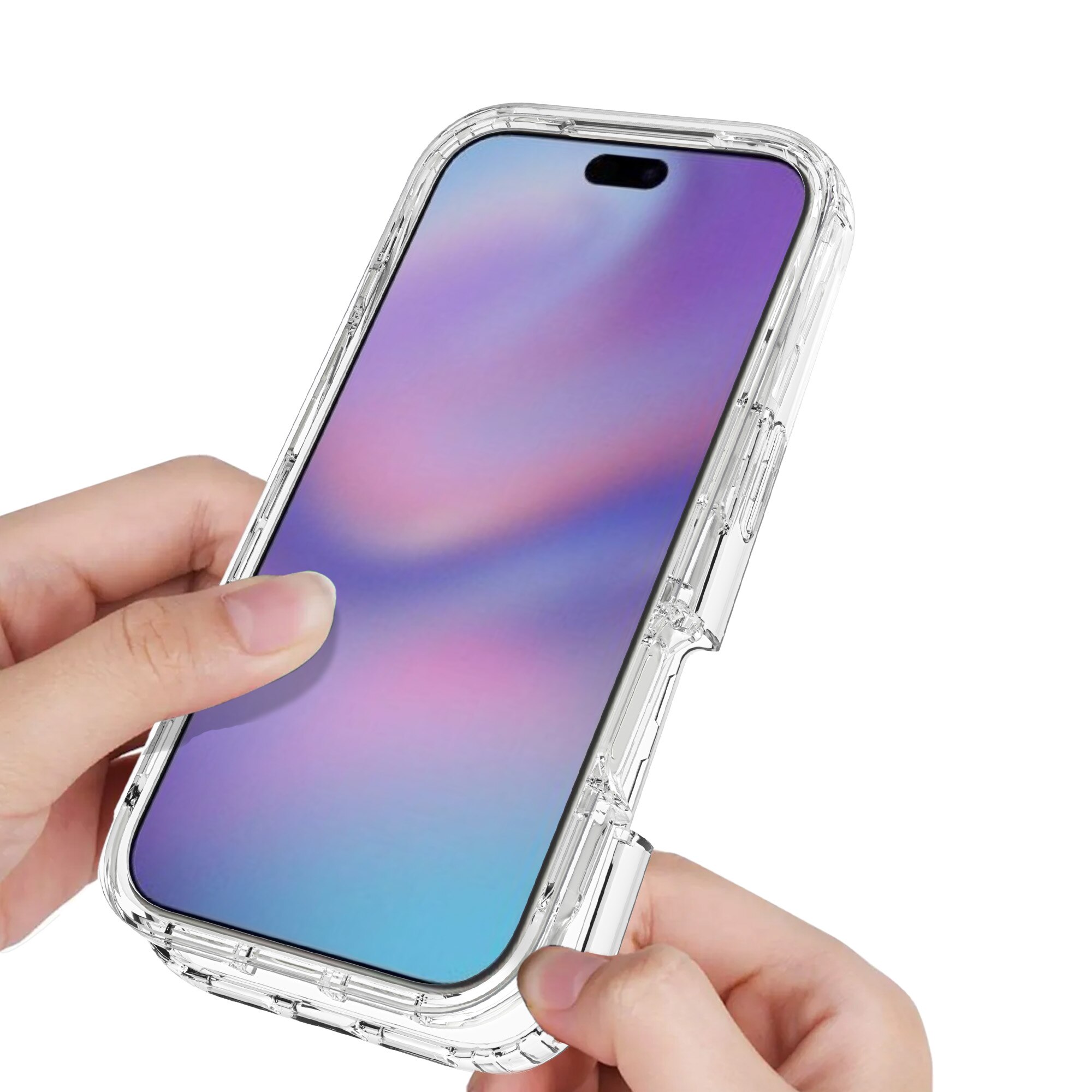 Full Cover Kuori iPhone 17 Pro Max Kirkas