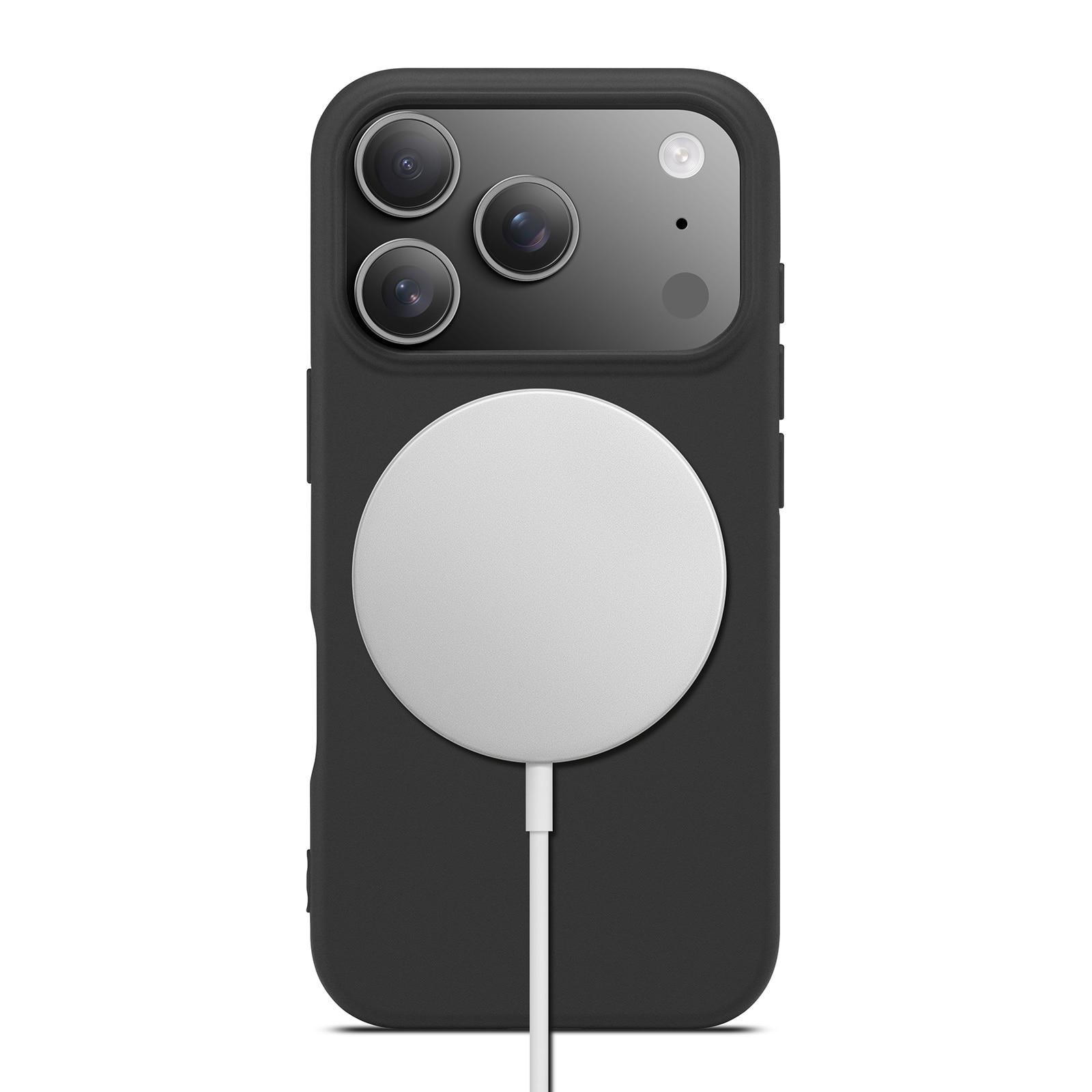TPU suojakuori MagSafe iPhone 17 Pro Musta