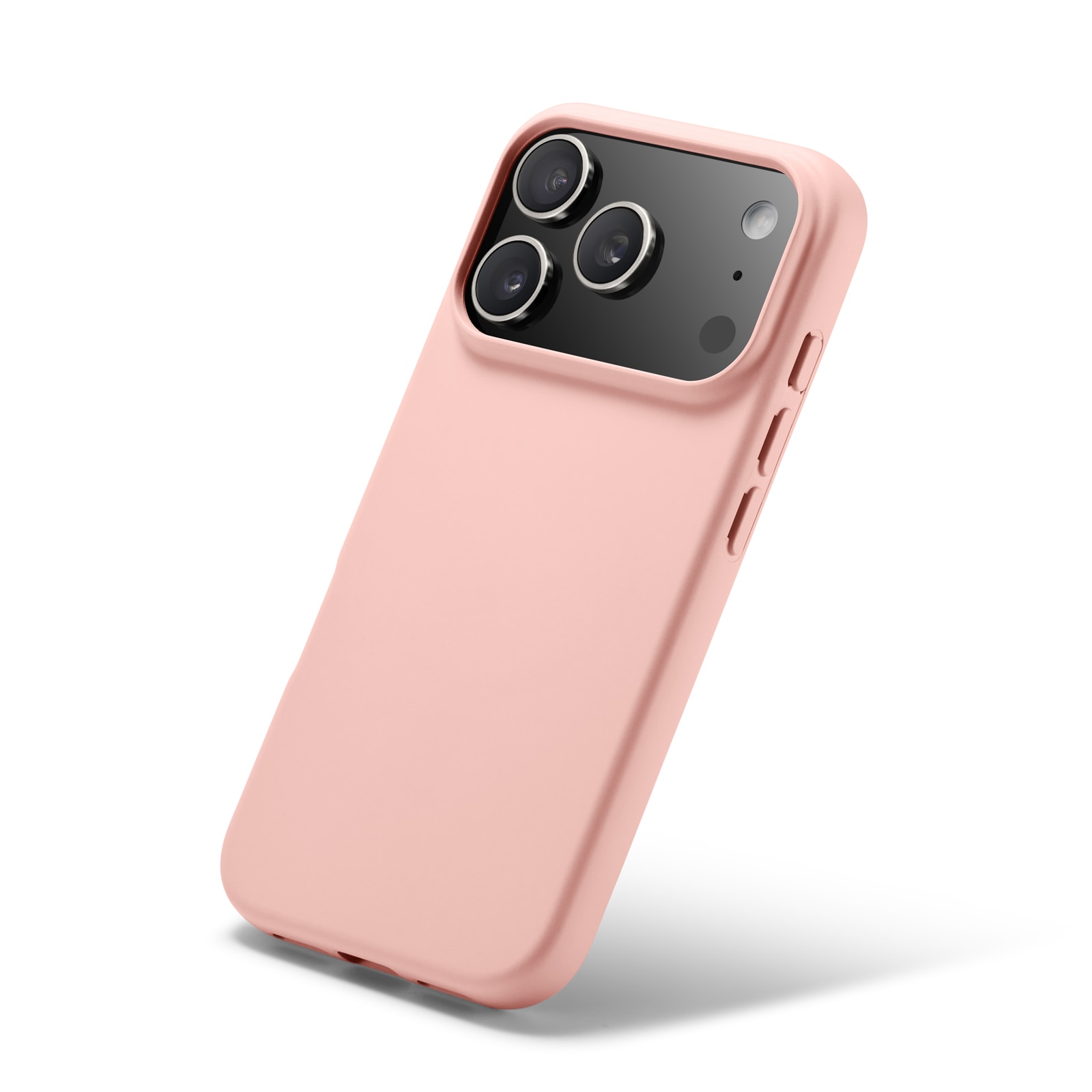 TPU suojakuori MagSafe iPhone 17 Pro Max Vaaleanpunainen