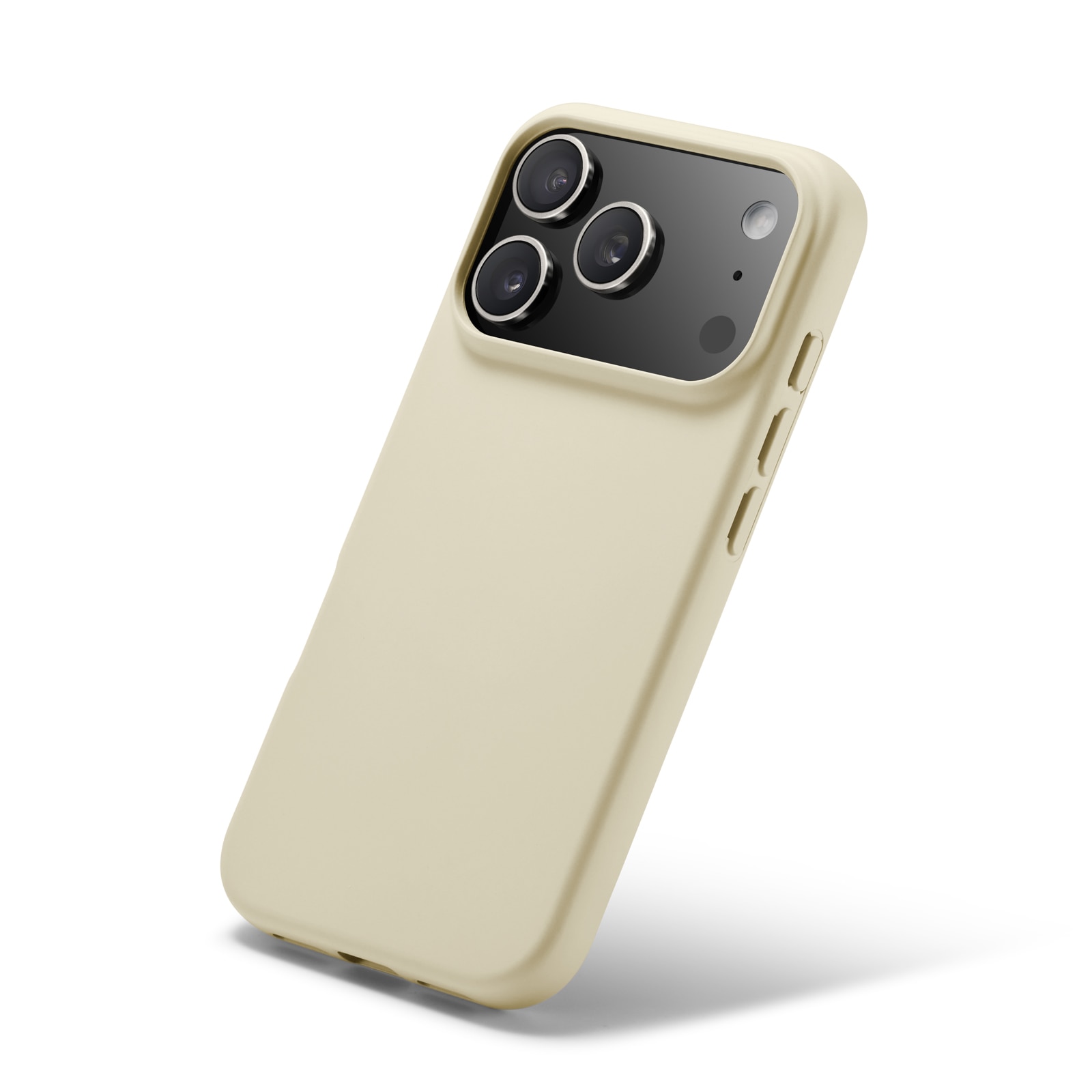 TPU suojakuori MagSafe iPhone 17 Pro Max Beige