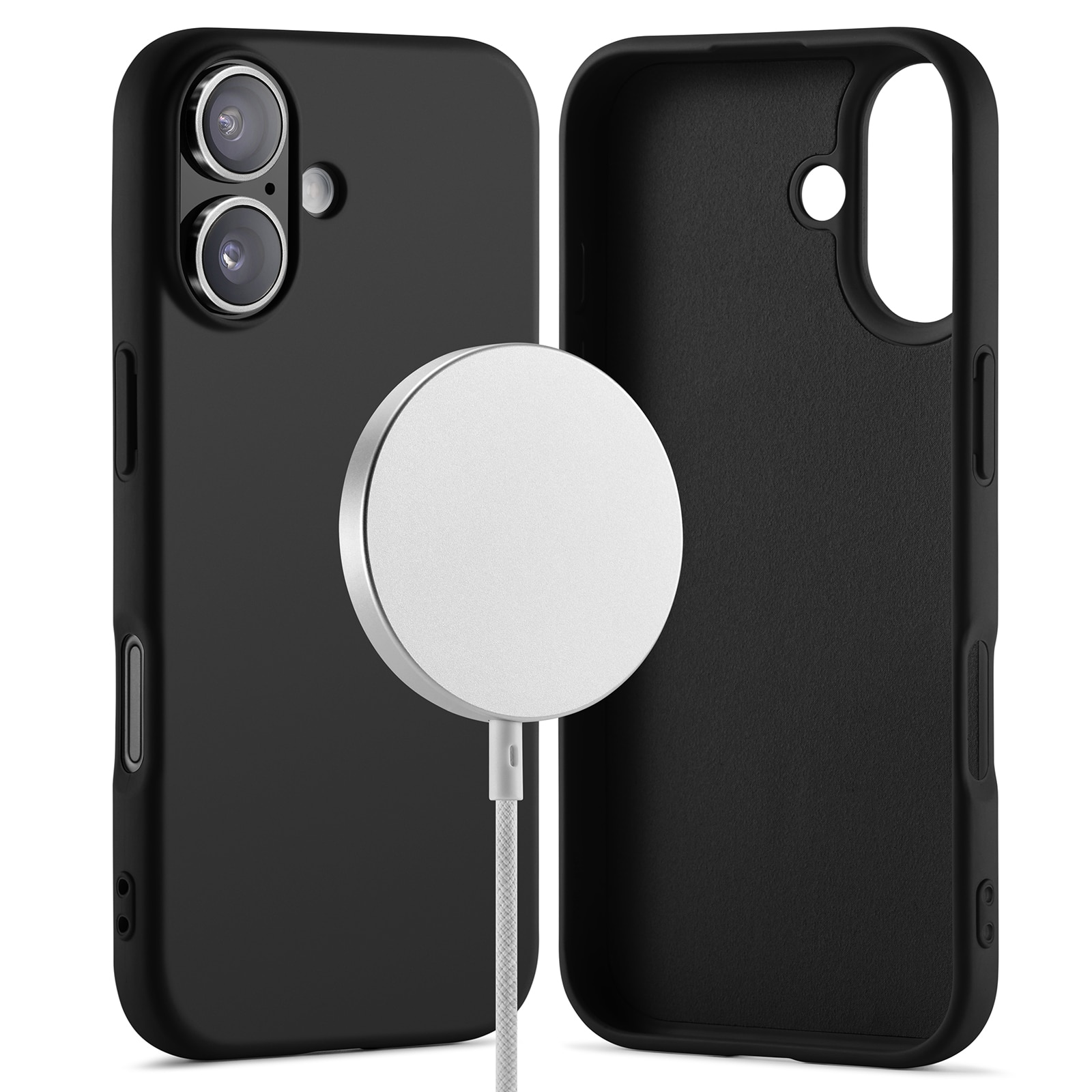 TPU suojakuori MagSafe iPhone 17 Musta