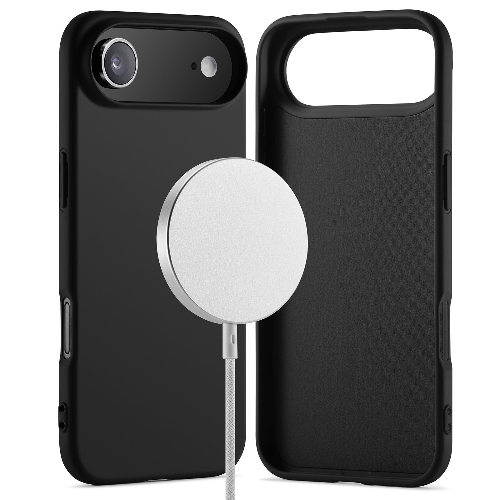 TPU suojakuori MagSafe iPhone 17 Air Musta