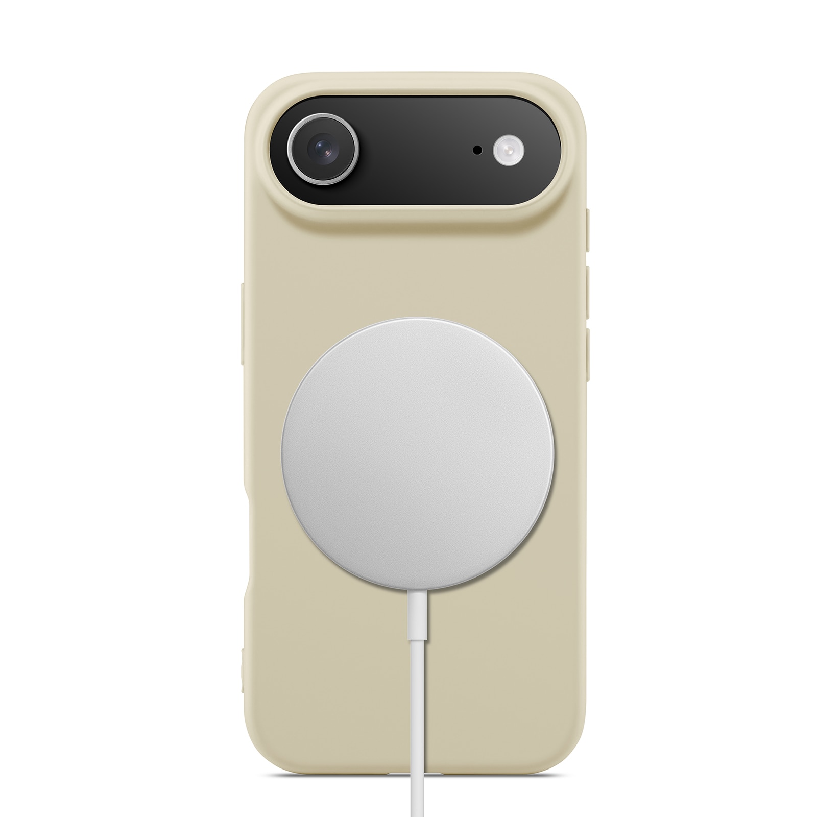 TPU suojakuori MagSafe iPhone 17 Air Beige