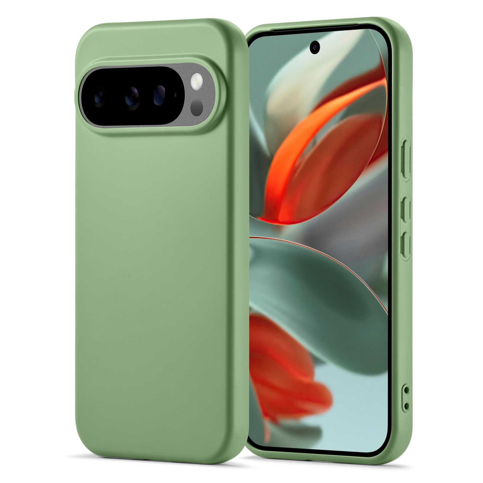 TPU suojakuori Google Pixel 10 Vihreä