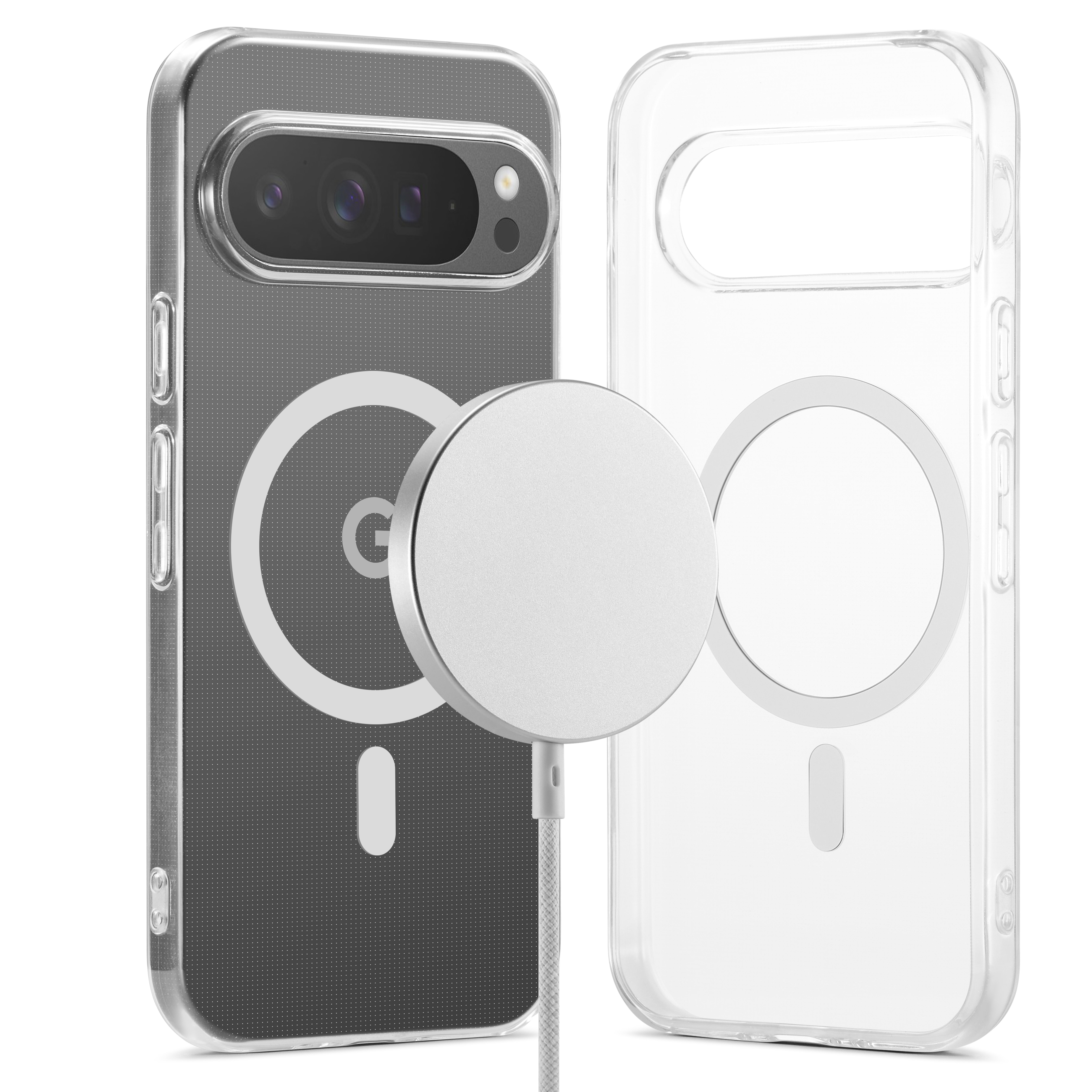 TPU Kuori MagSafe Google Pixel 10 Kirkas
