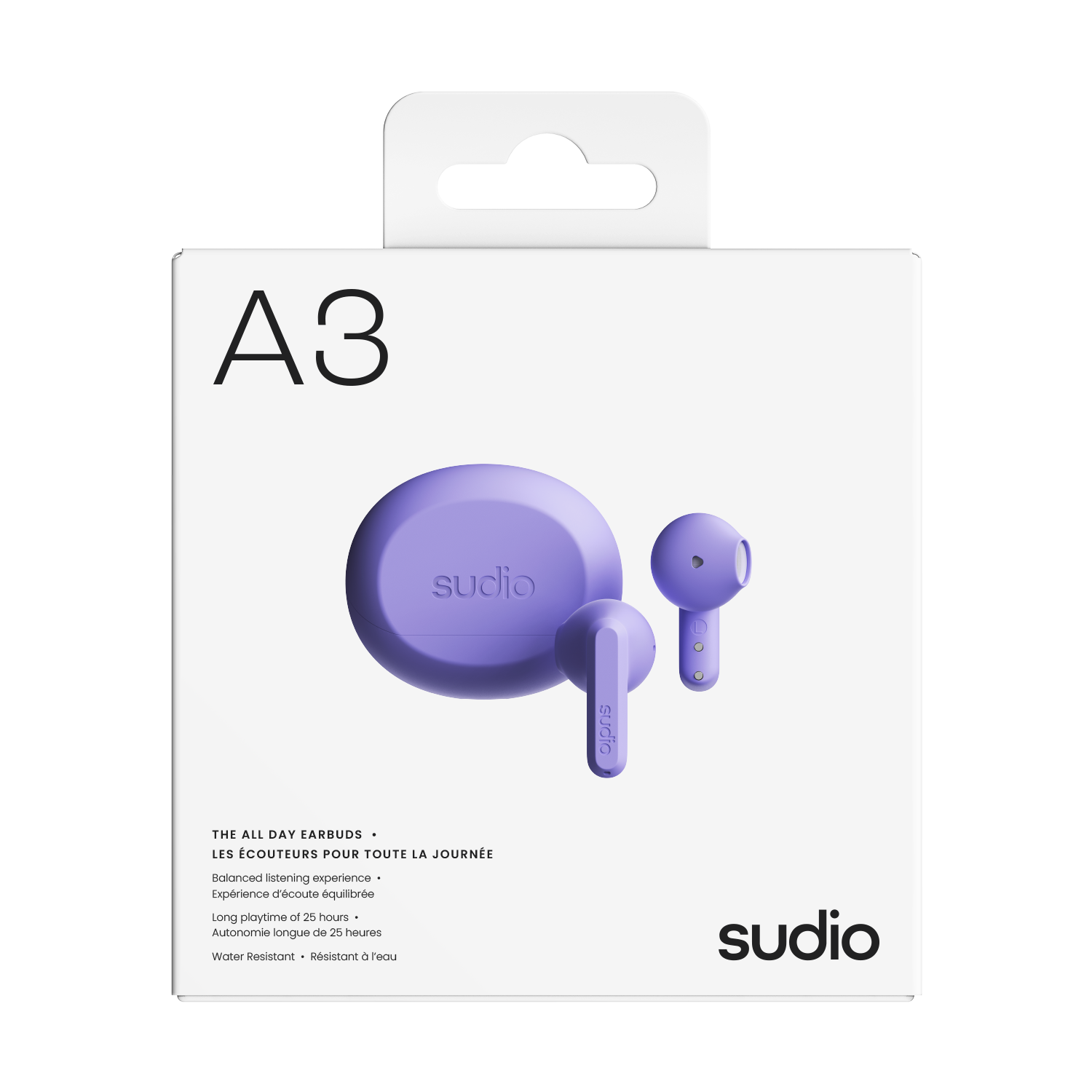 A3 Langattomat In-ear Kuulokkeet Liila