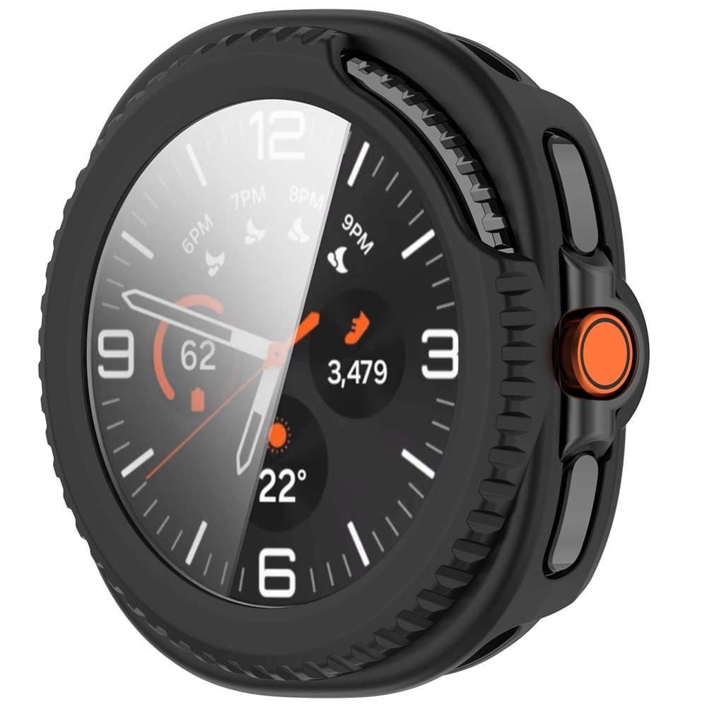 Full Cover Case Samsung Galaxy Watch 8 Classic Musta