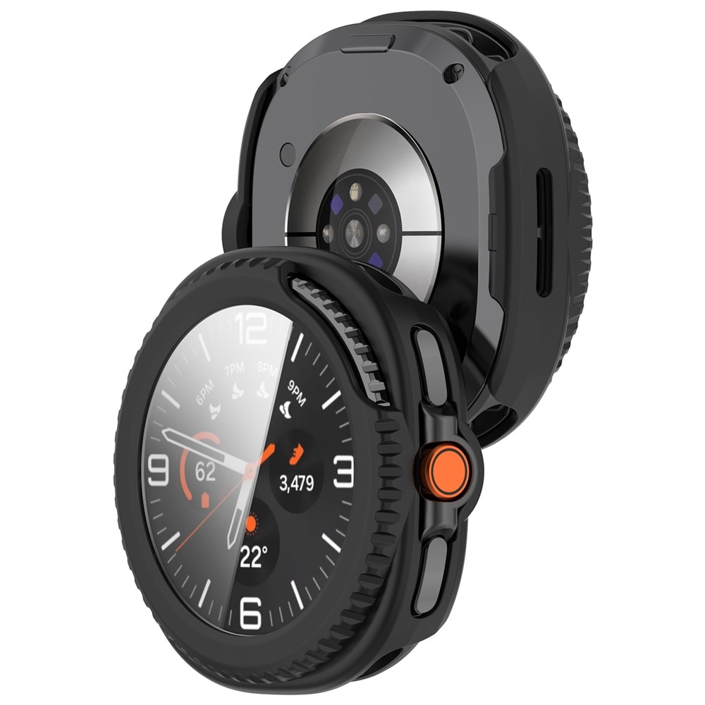 Full Cover Case Samsung Galaxy Watch 8 Classic Musta