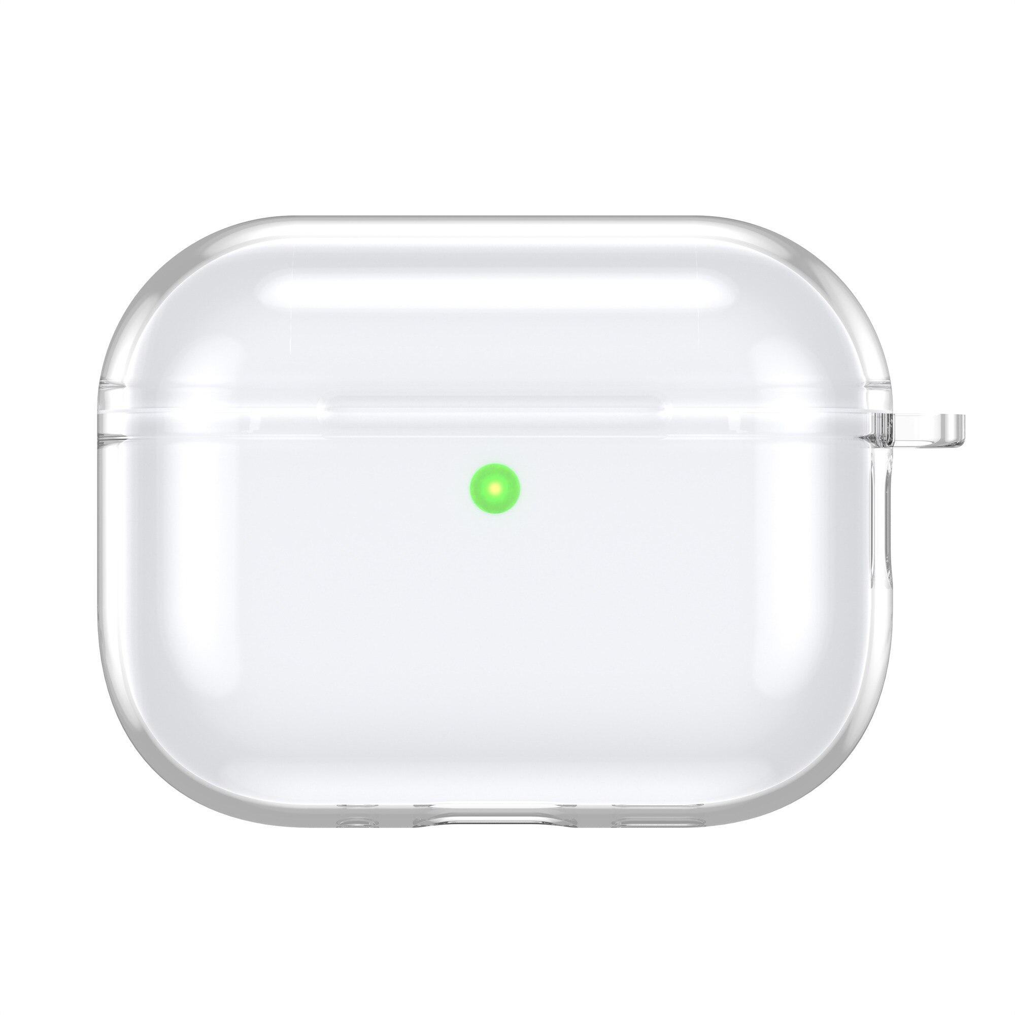 Apple AirPods Pro 3 Kuori TPU karbiinhaalla kirkas