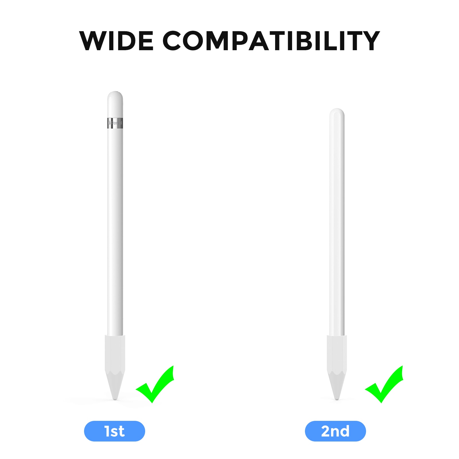 Kärjensuoja Apple Pencil Valkoinen