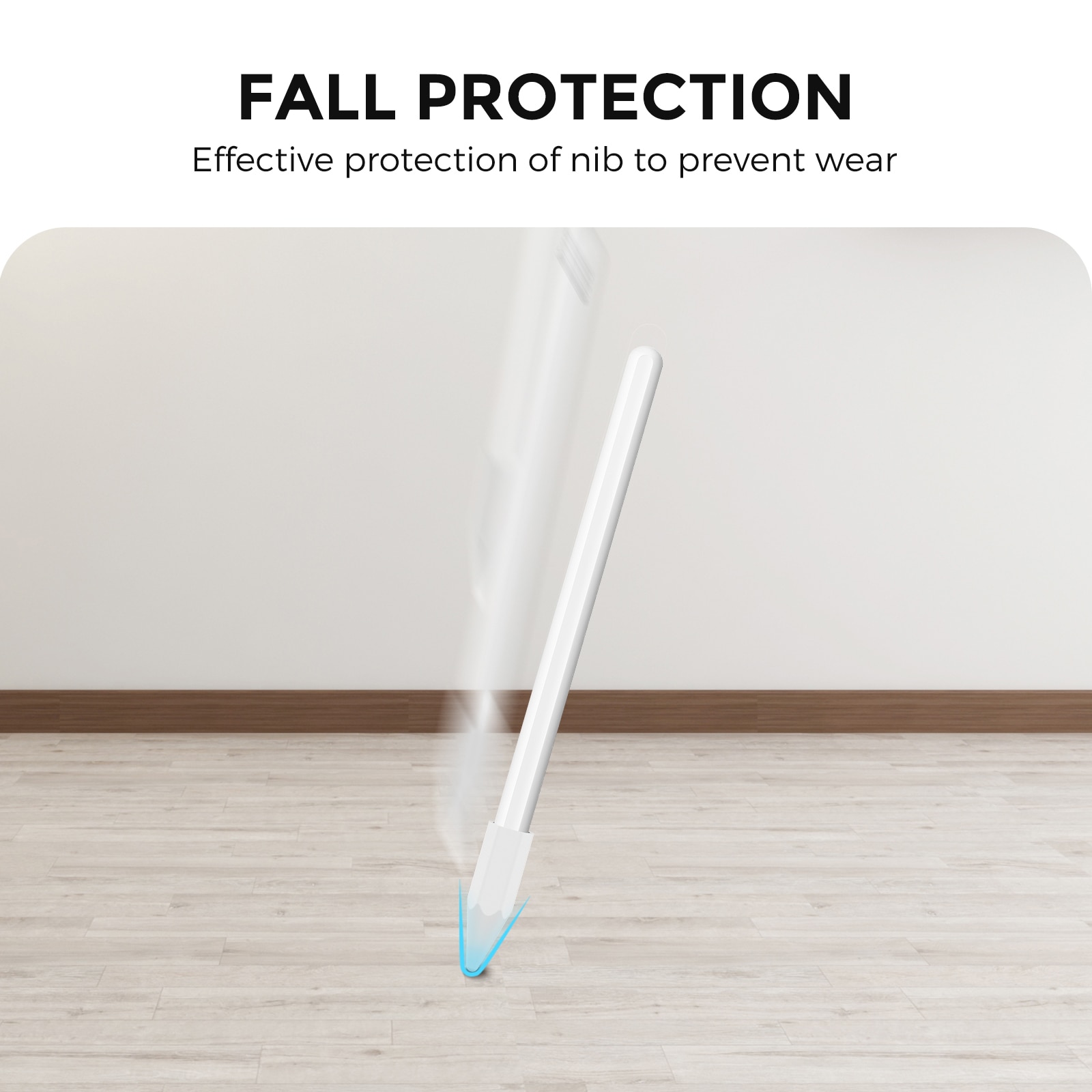 Kärjensuoja Apple Pencil Valkoinen