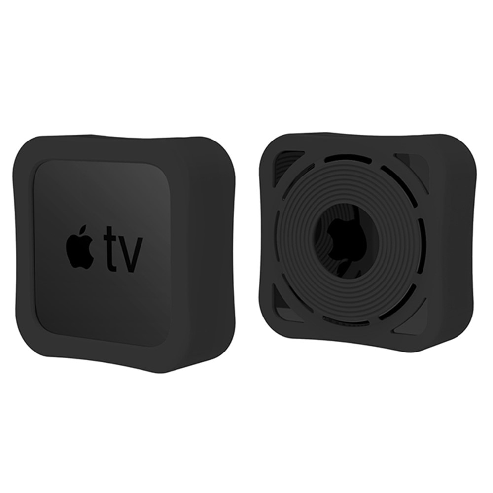 Silikonikotelo Apple TV 4k 2021 musta