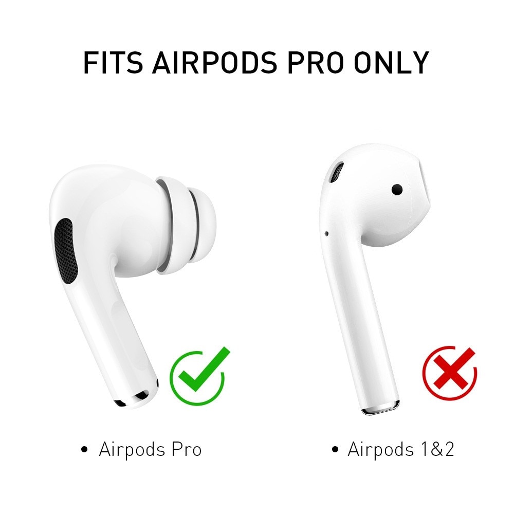 Soft Ear Tips (2-pack) AirPods Pro valkoinen (Large)