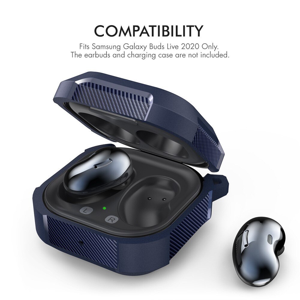 Samsung Galaxy Buds 2/2 Pro/Live/Pro Case Rugged Black