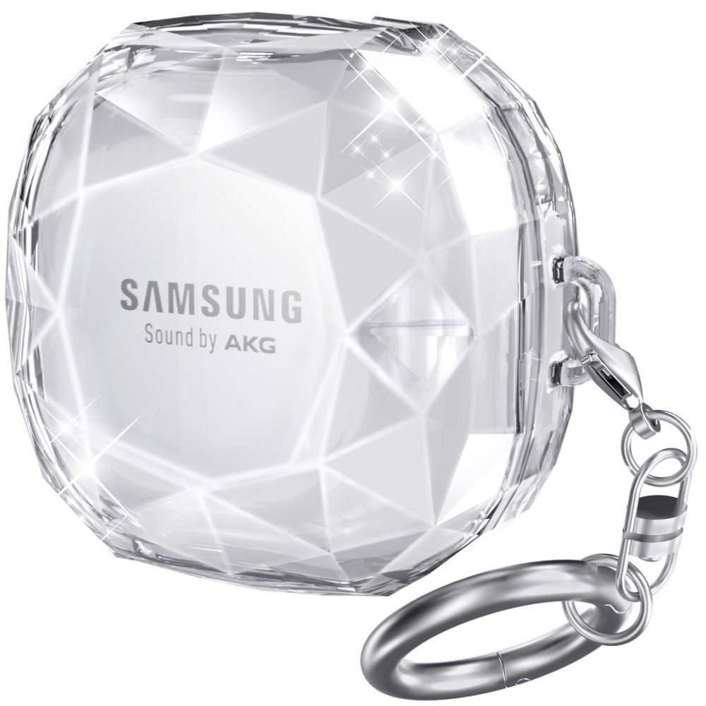 Diamond Case Samsung Galaxy Buds 2/2 Pro/Live/Pro läpinäkyvä