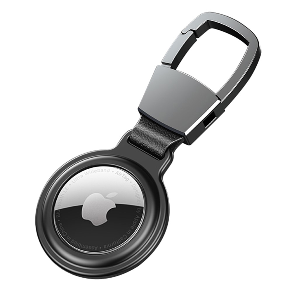 Metallikuori avaimenperällä Apple AirTag musta