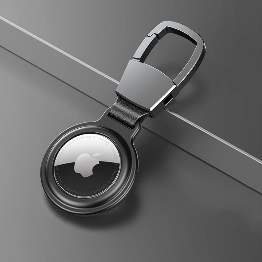 Metallikuori avaimenperällä Apple AirTag musta