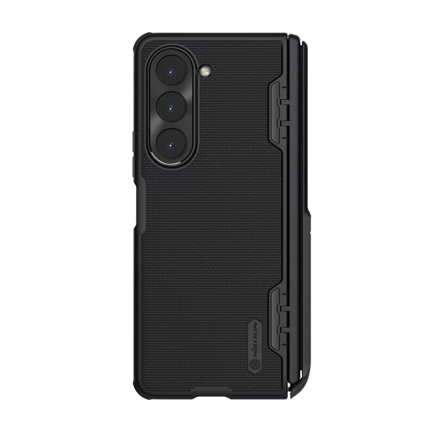 Super Frosted Shield Fold with Kickstand Samsung Galaxy Z Fold 5 musta