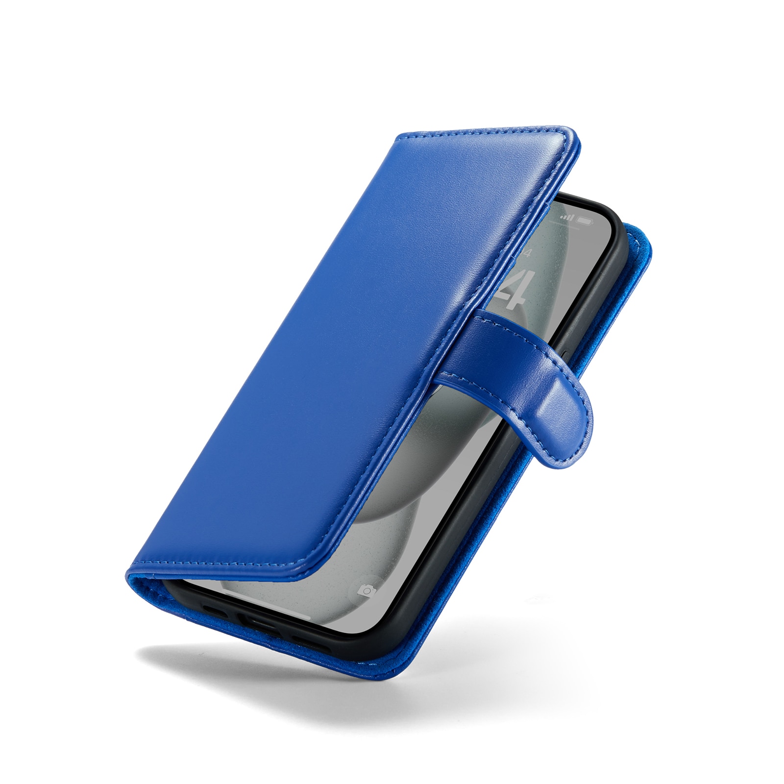 Aito Nahkakotelo iPhone 13 Sininen