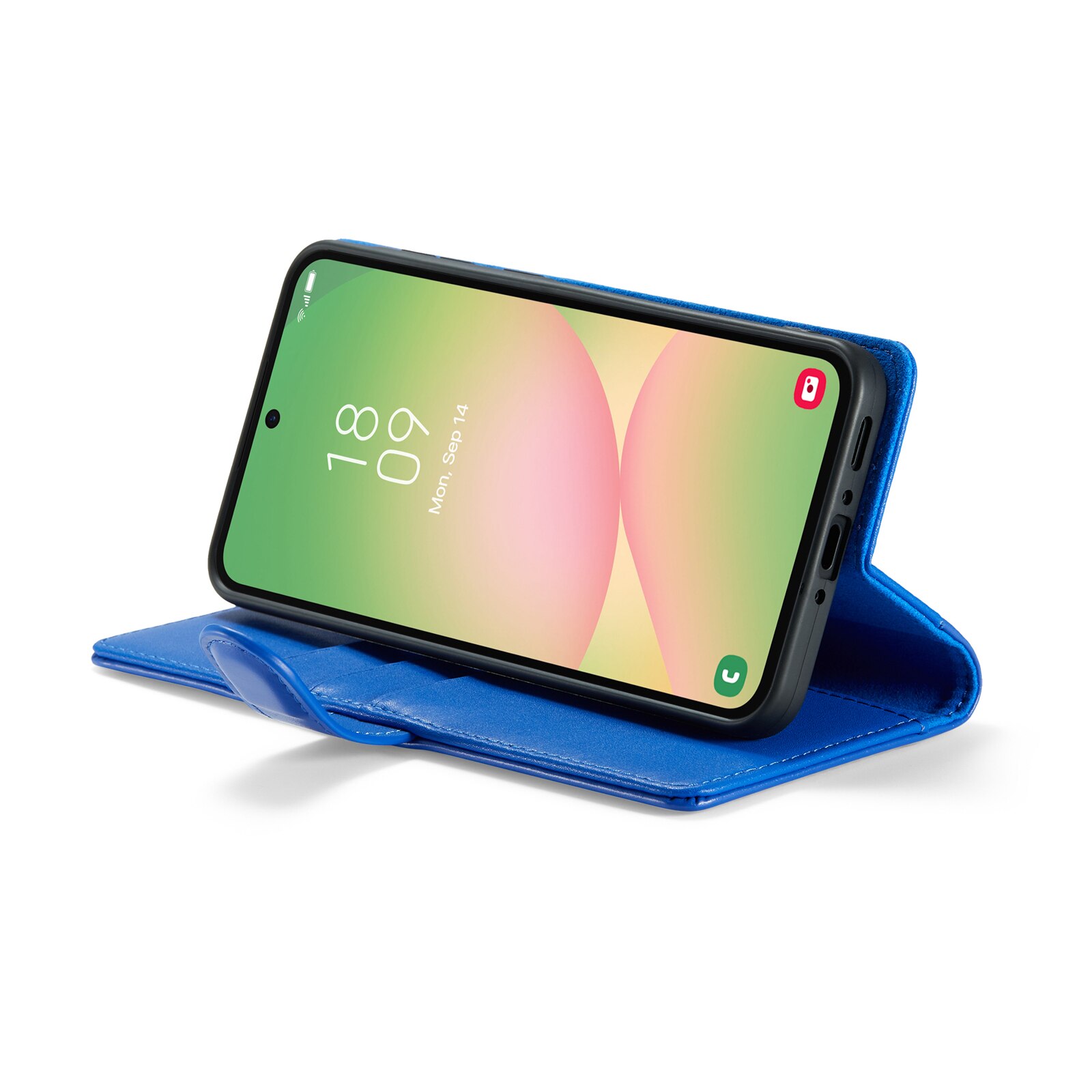 Aito Nahkakotelo Samsung Galaxy A56 Sininen