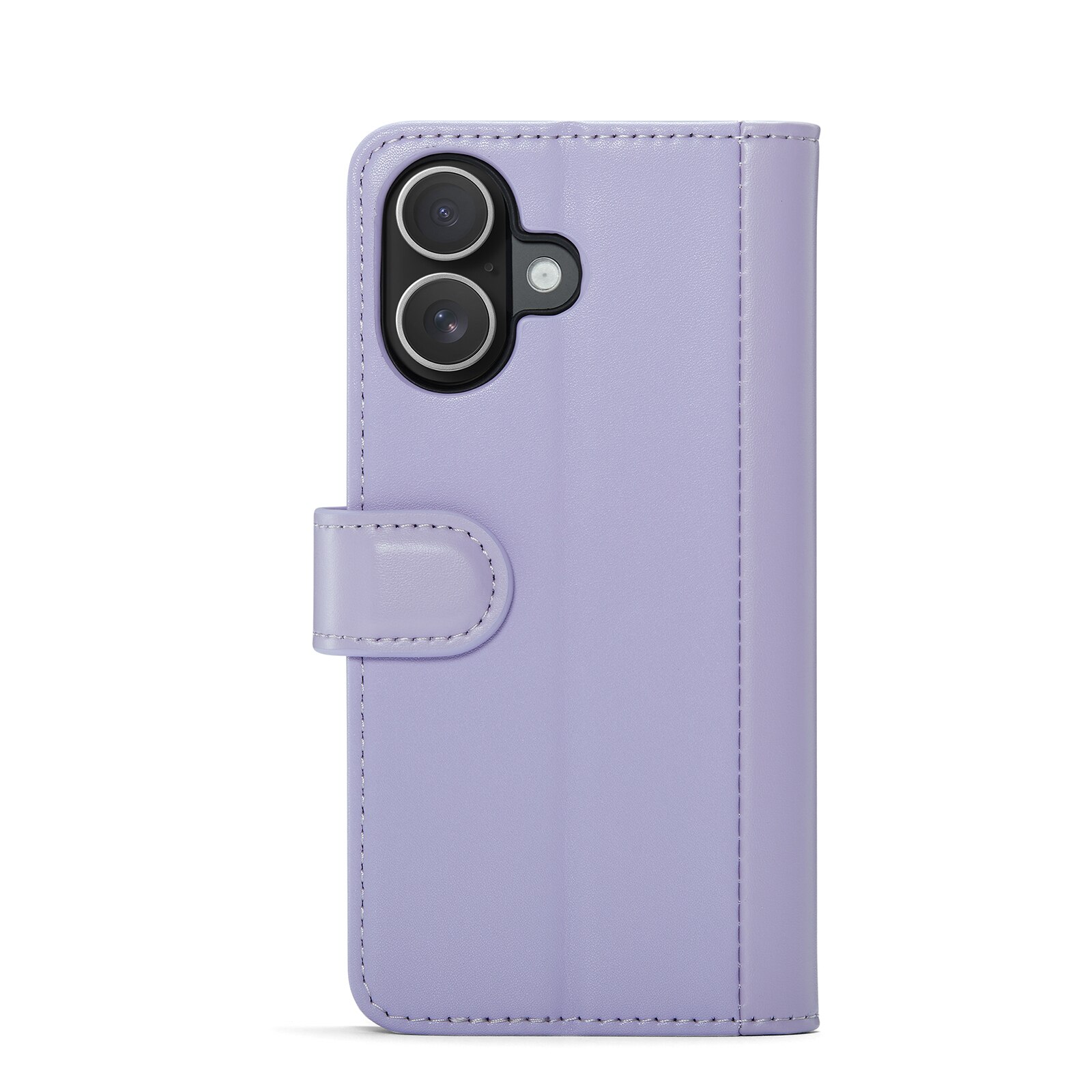 Aito Nahkakotelo iPhone 16 Liila