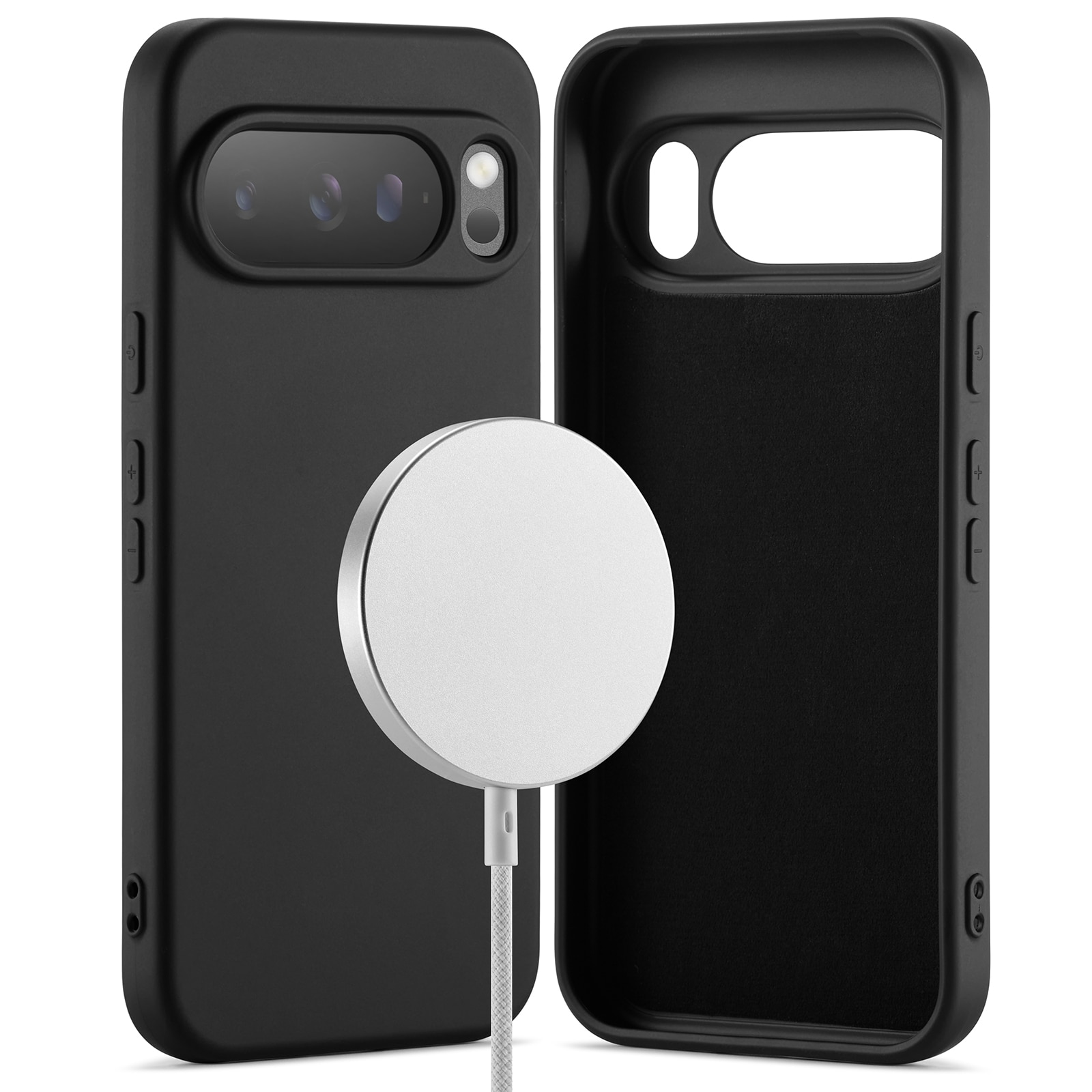 TPU suojakuori MagSafe Google Pixel 10 Musta