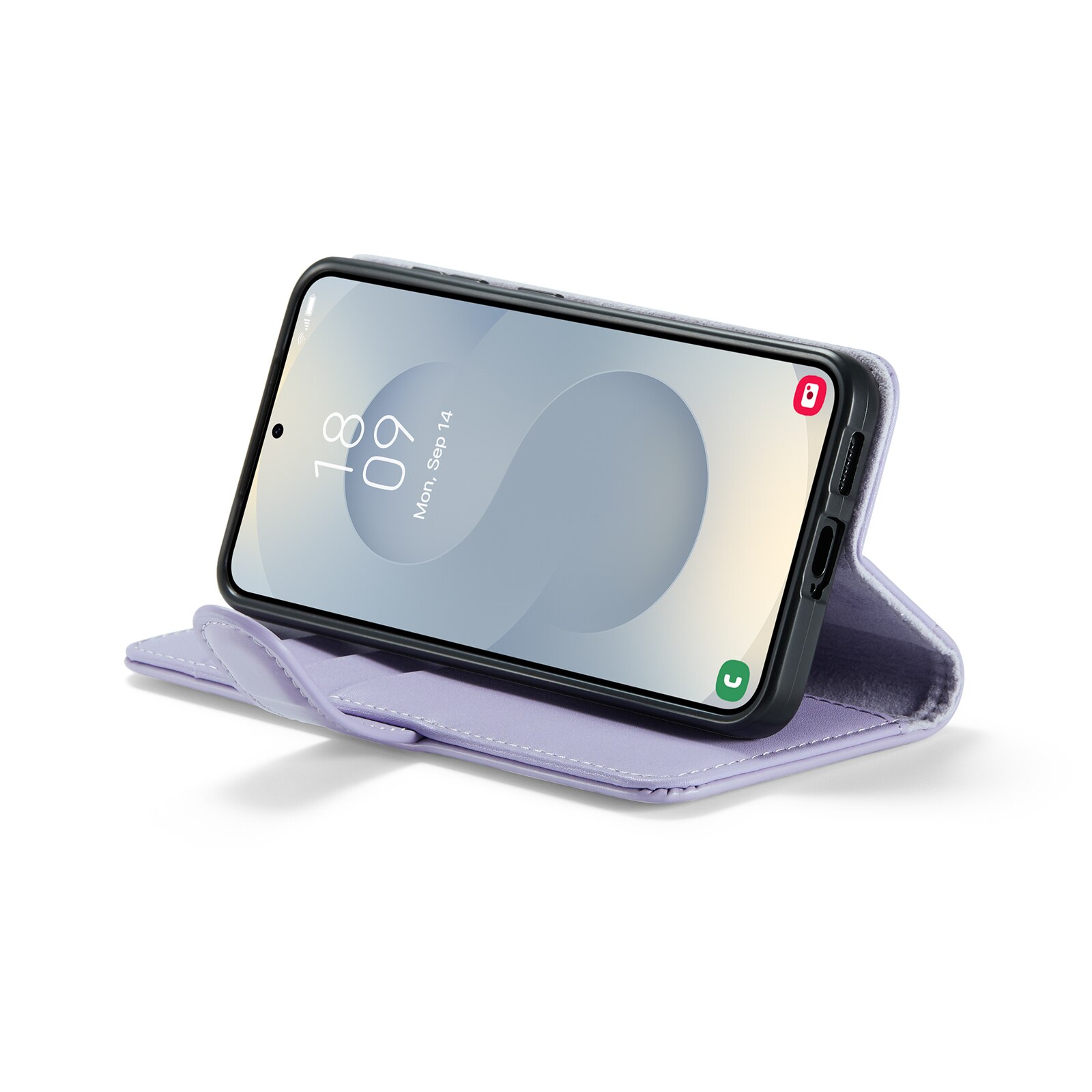 Aito Nahkakotelo Samsung Galaxy S25 FE Liila