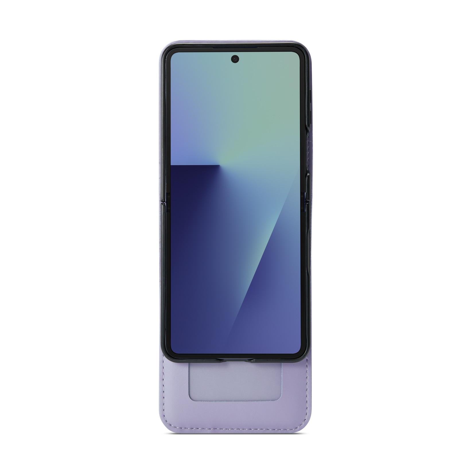 Aito Nahkakotelo Samsung Galaxy Z Flip 7 Liila