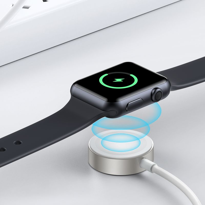 Apple Watchin magneettinen laturi  USB-C valkoinen (S-IW004)