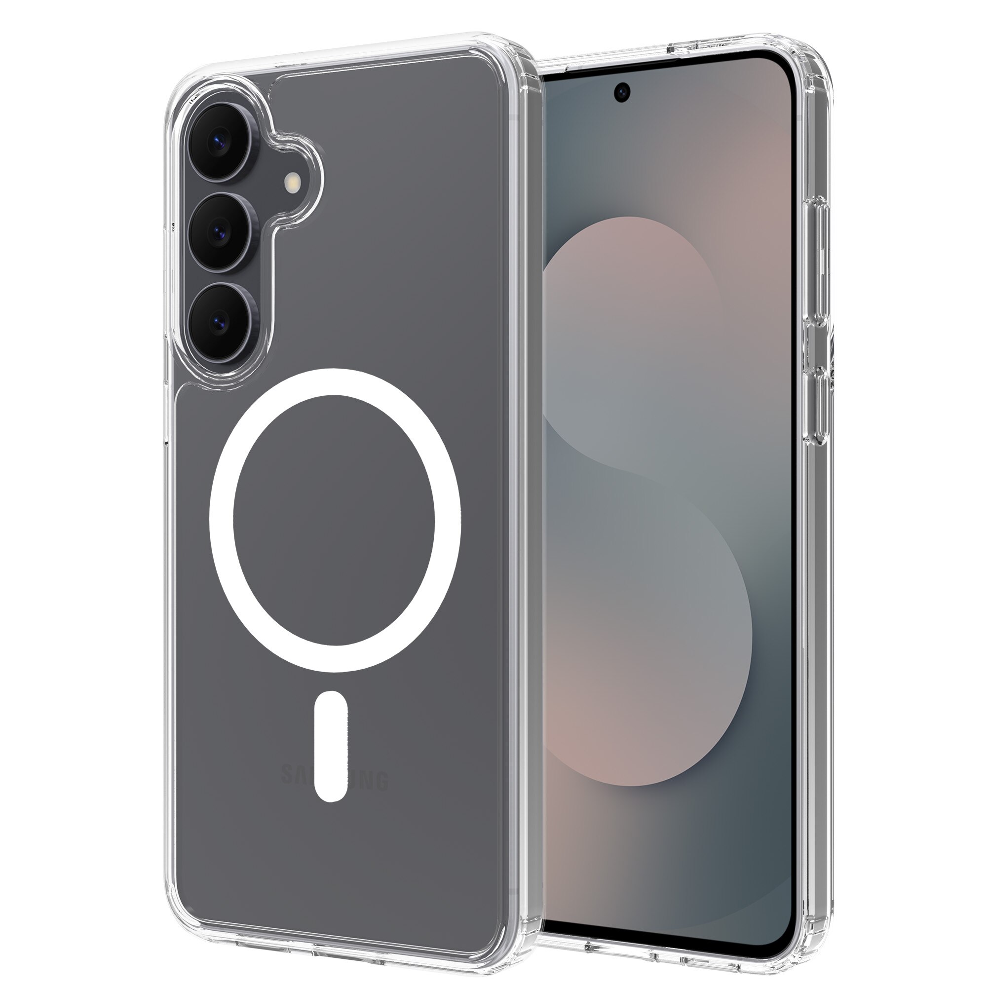 Hybridikuori MagSafe Samsung Galaxy S25 FE Kirkas